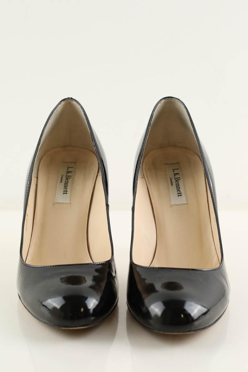 Patent leather heels LK BENNETT - Seconde Main Black