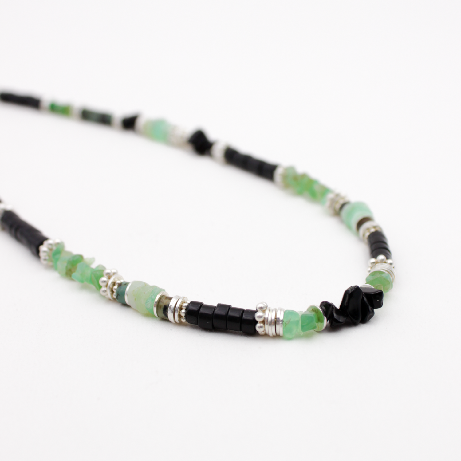 Collier heishi - louise L'ATELIER DES DAMES Argent