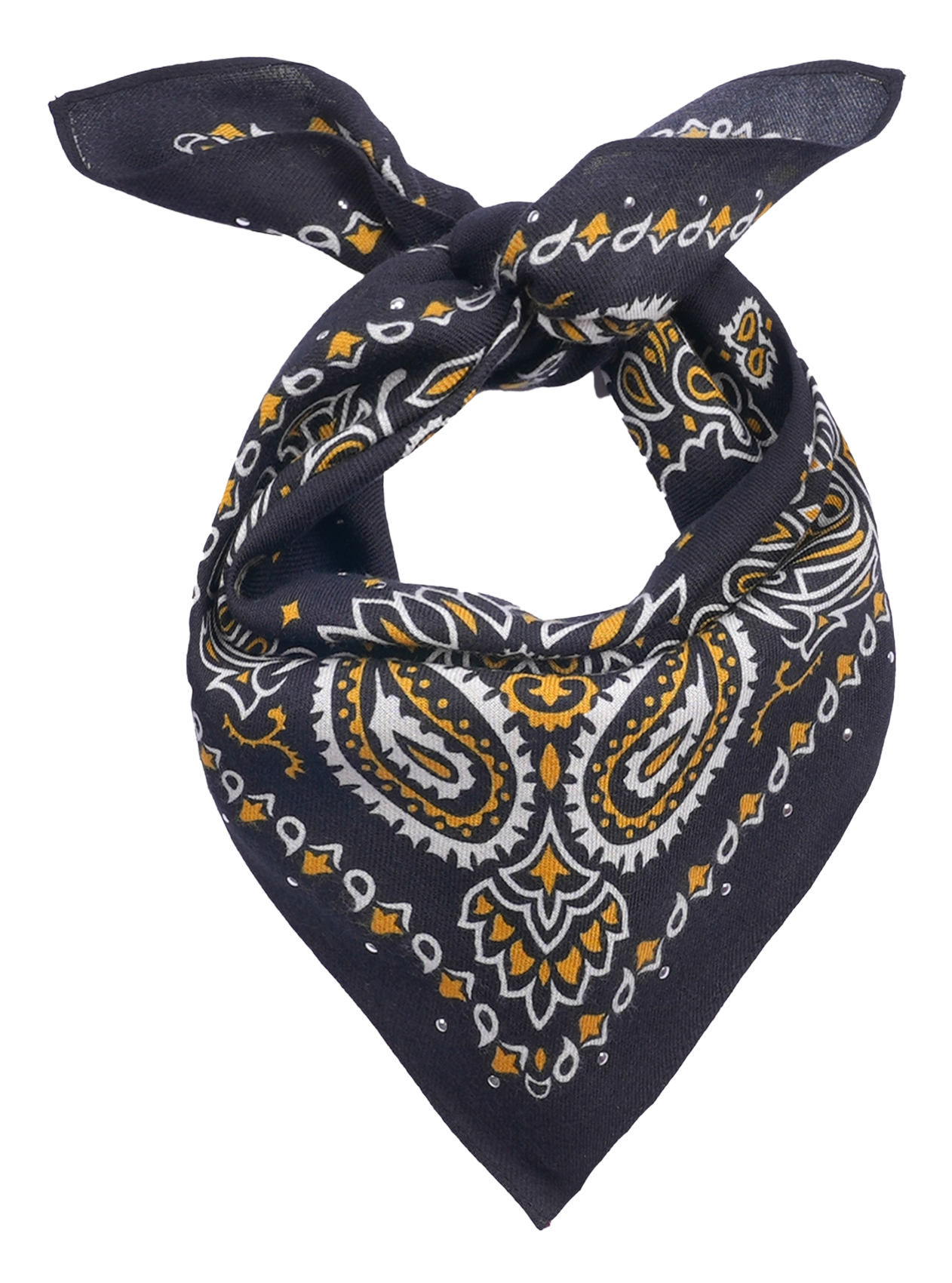 Bandana printed scarf WILD Black
