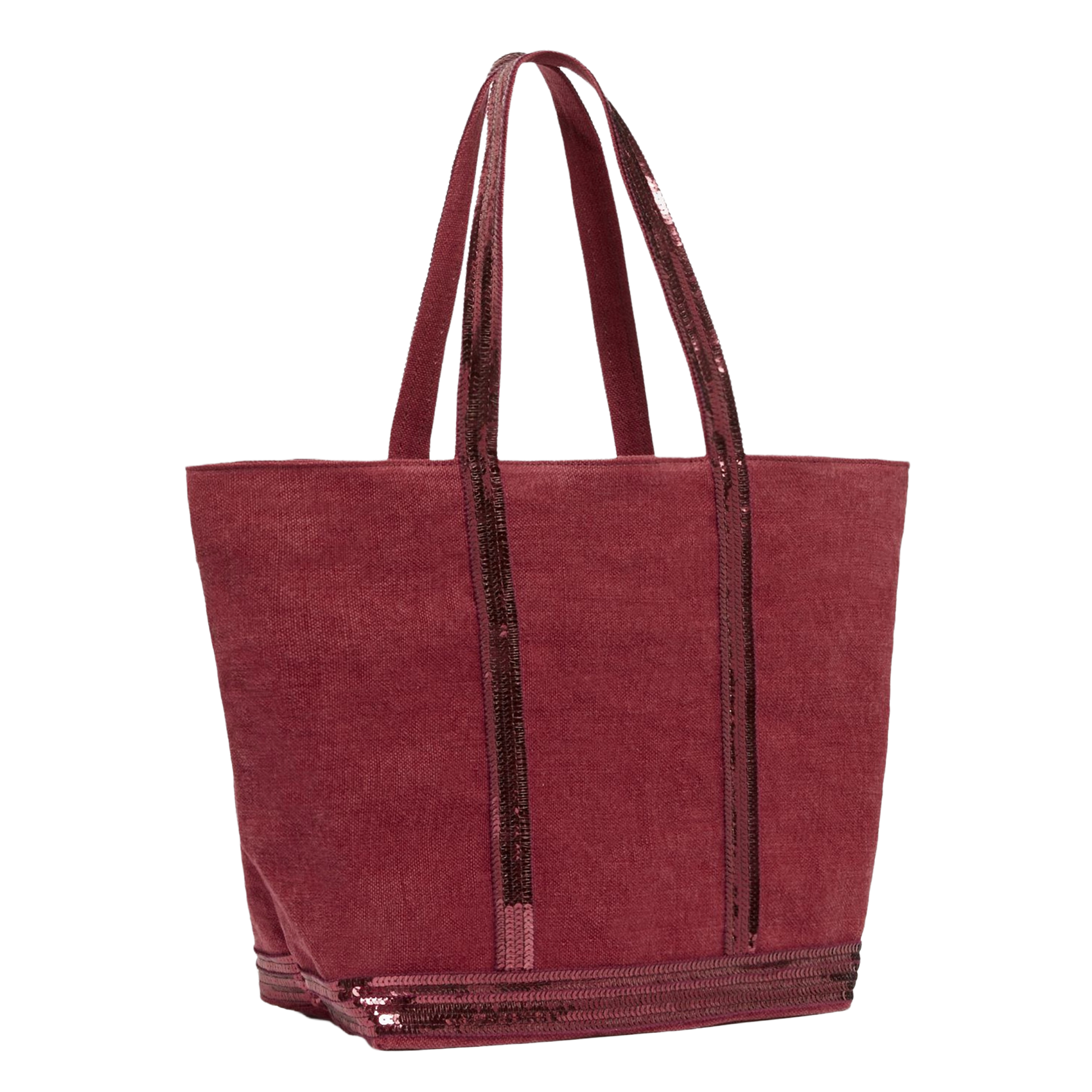Linen tote bag VANESSA BRUNO Pink