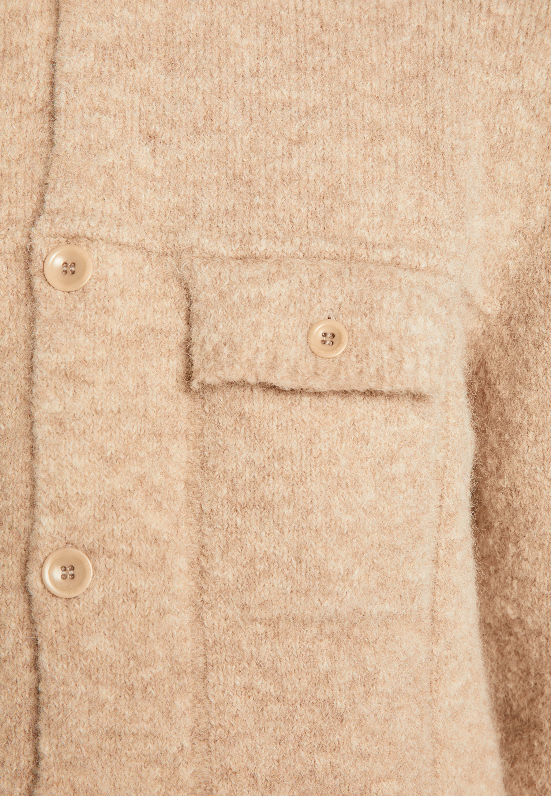 Alpaca jacket MAISON MONTAGUT Beige
