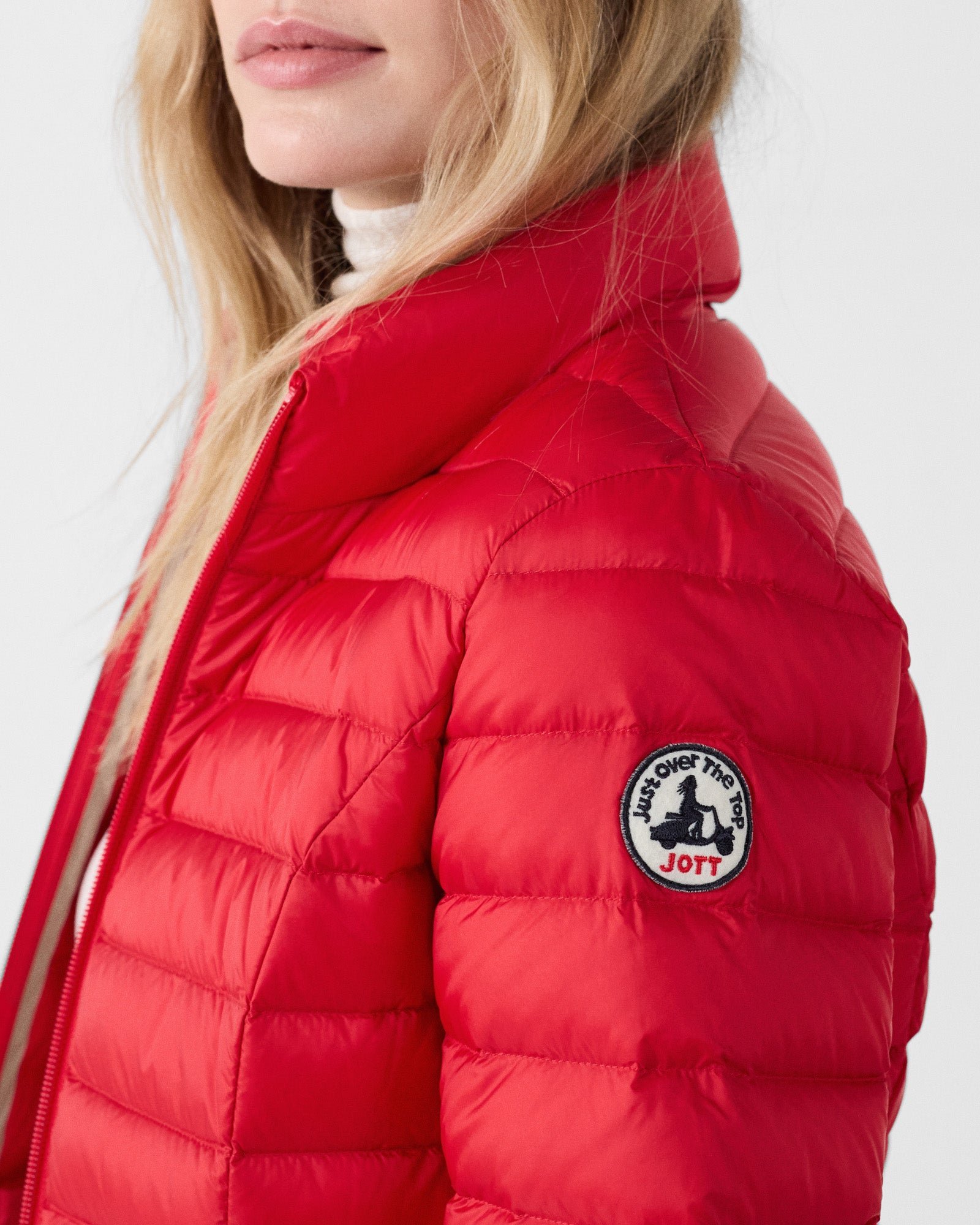 Lightweight down jacket JOTT Red