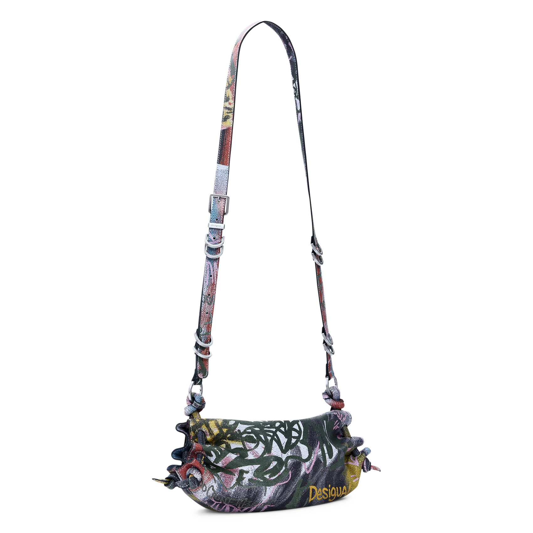 Sac bandoulière imprimé  DESIGUAL Multicolore