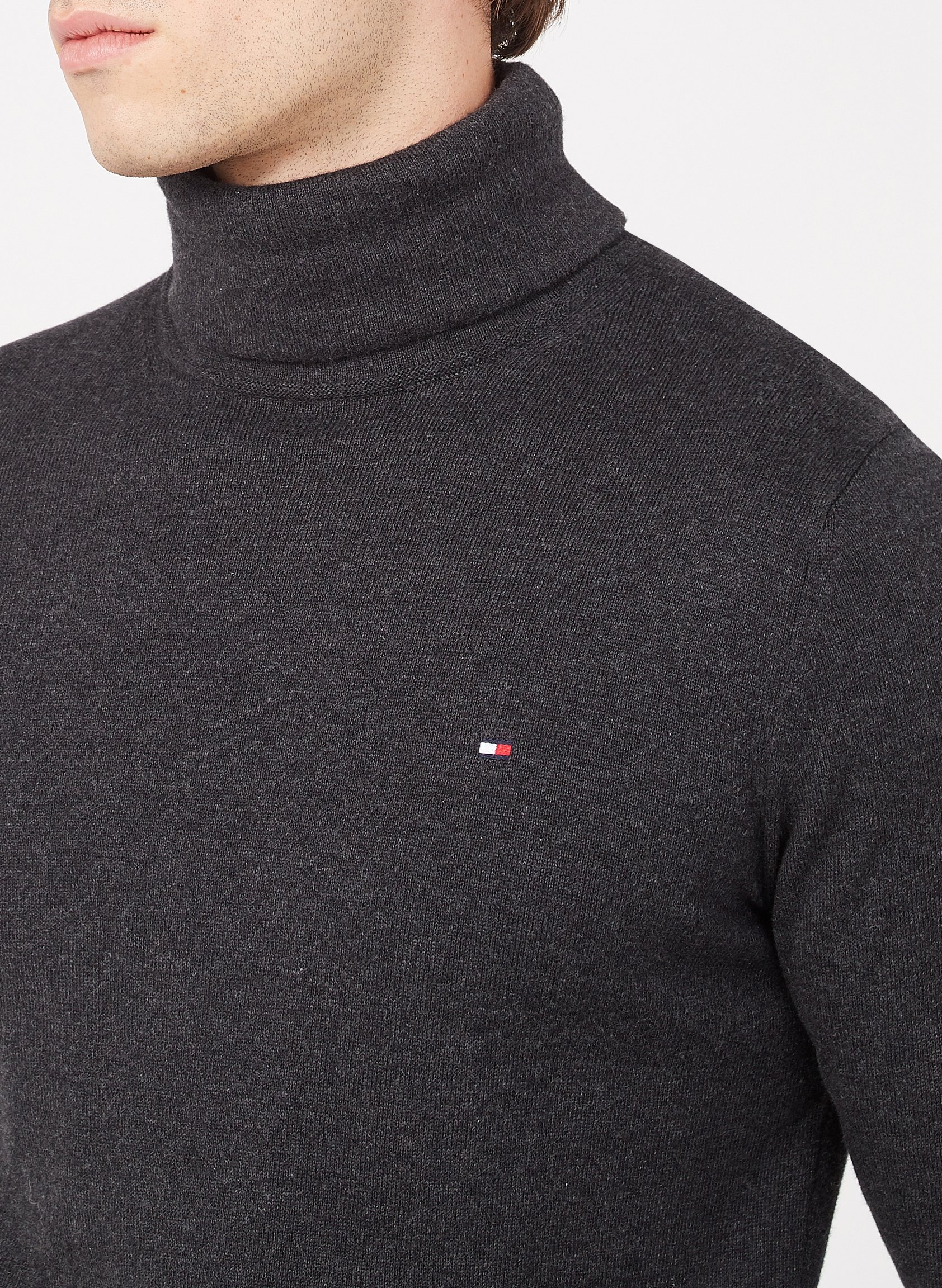 Regular-fit coltrui van biokatoenmix TOMMY HILFIGER Grijs