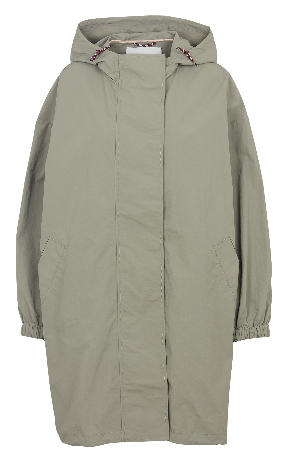 Oversized hooded jacket BELLEROSE Green