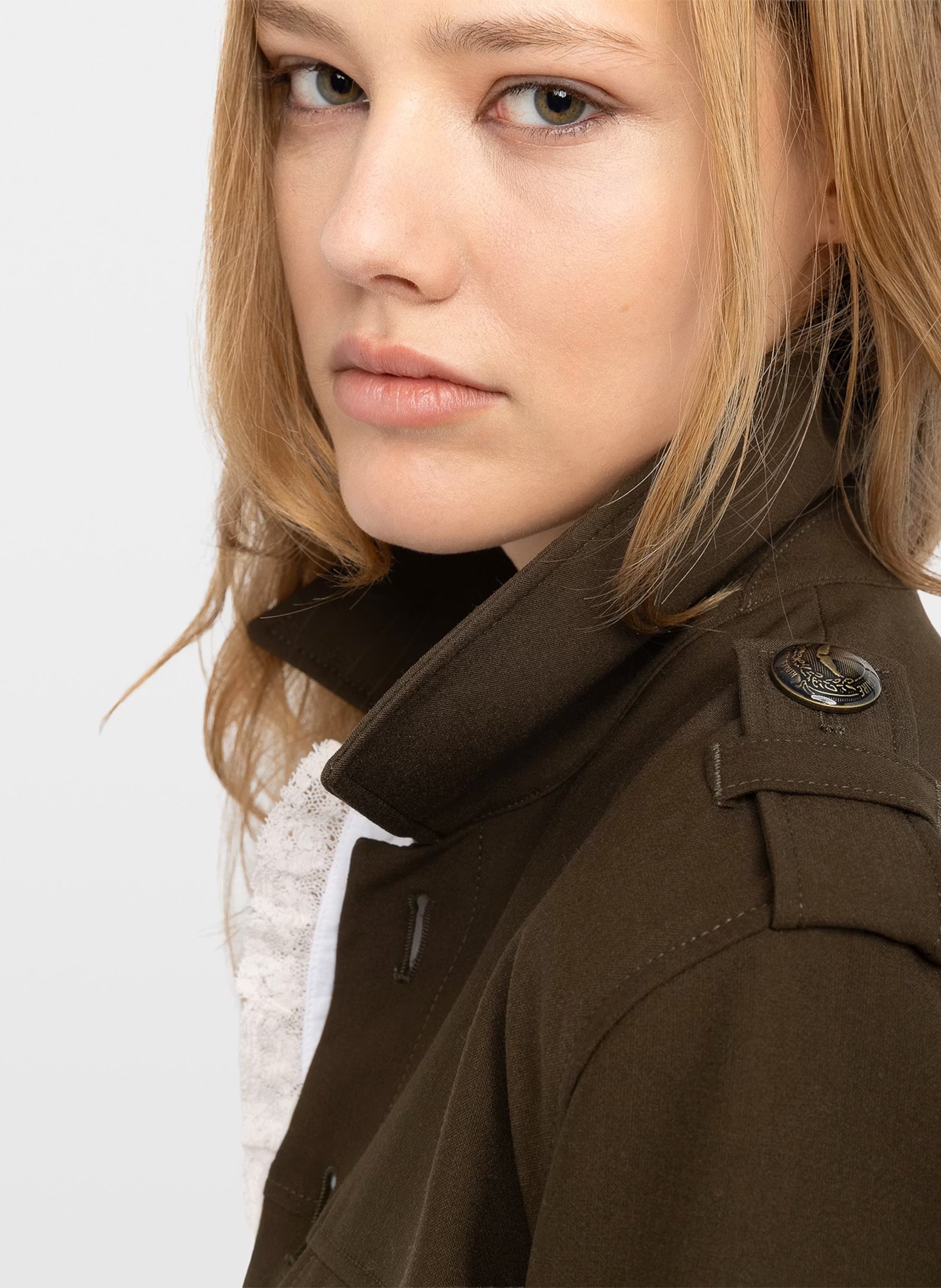 Veste tailleur col classique ZADIG&VOLTAIRE Vert