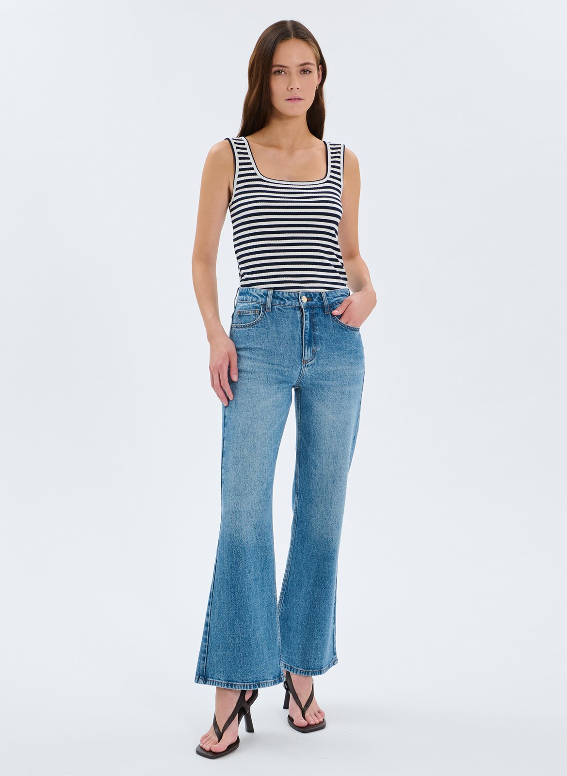 Jean flare  ZAPA Bleu