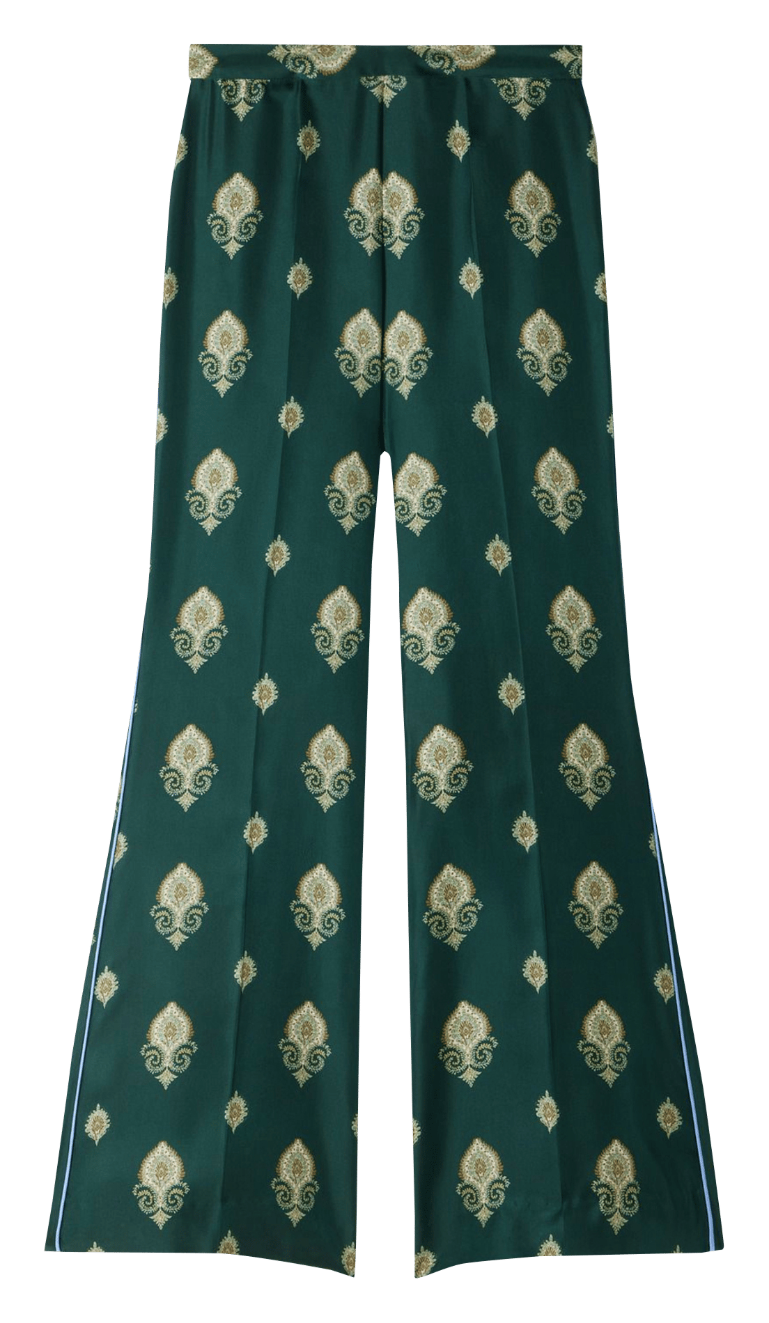 Pantalon flare imprimé SANDRO Vert
