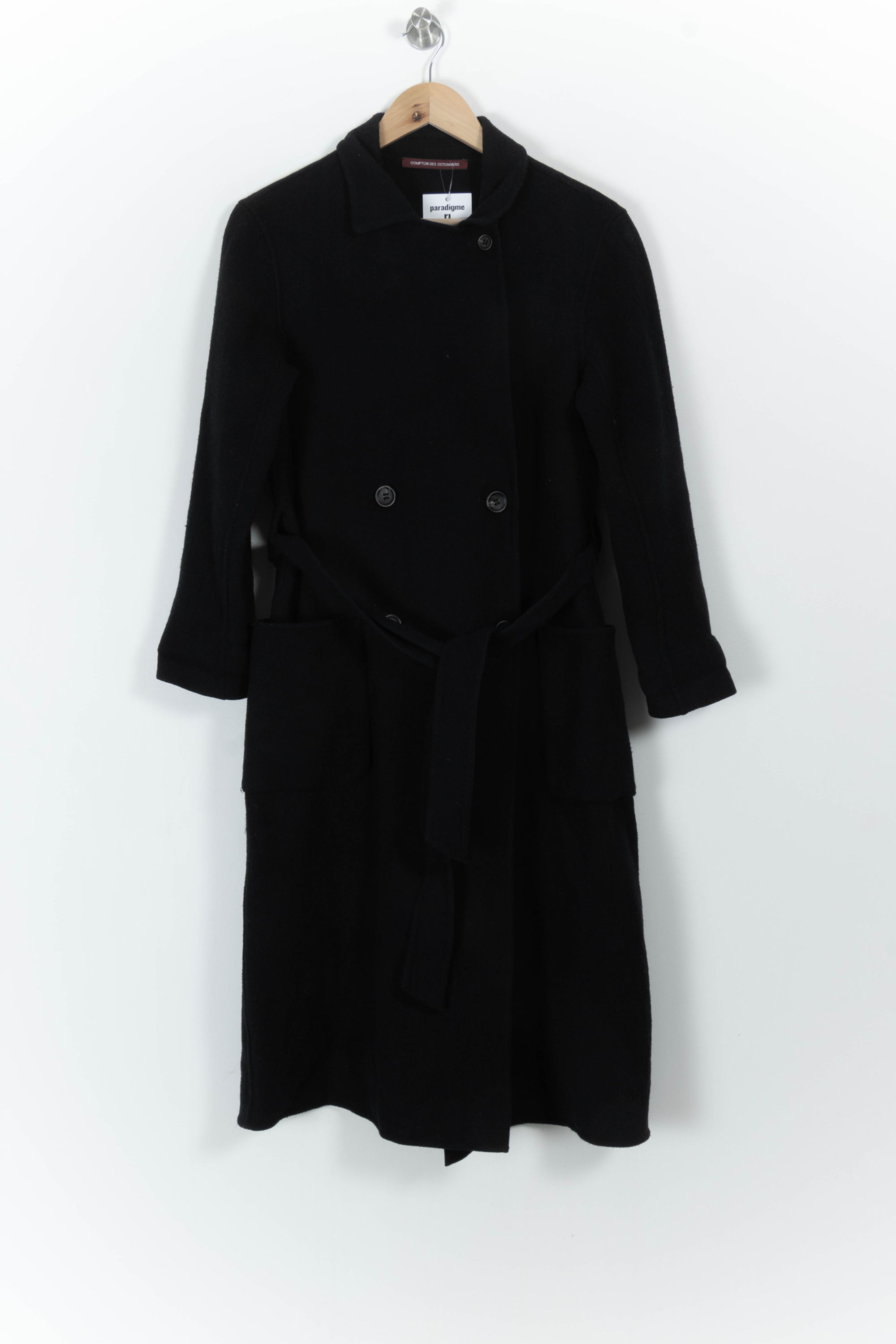 Long coat COMPTOIR DES COTONNIERS - Seconde main Black