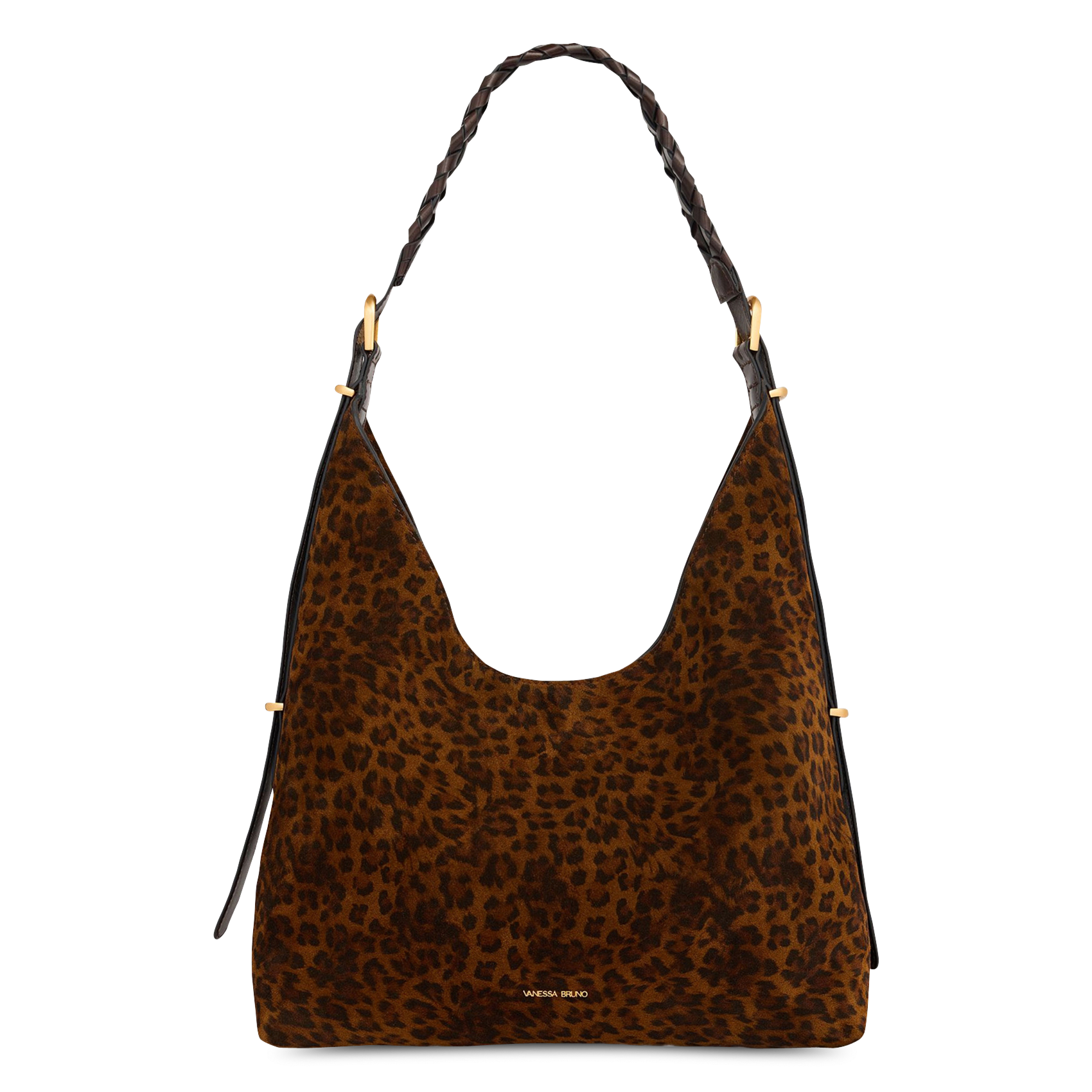 Sac porté épaule en cuir VANESSA BRUNO Marron