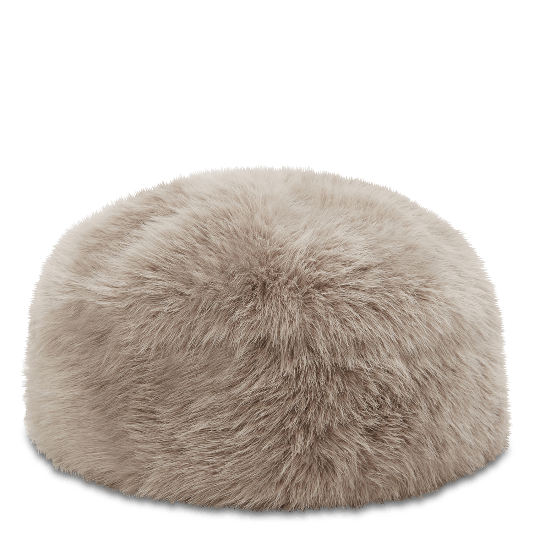 Faux-fur beanie GRACE ET MILA Beige