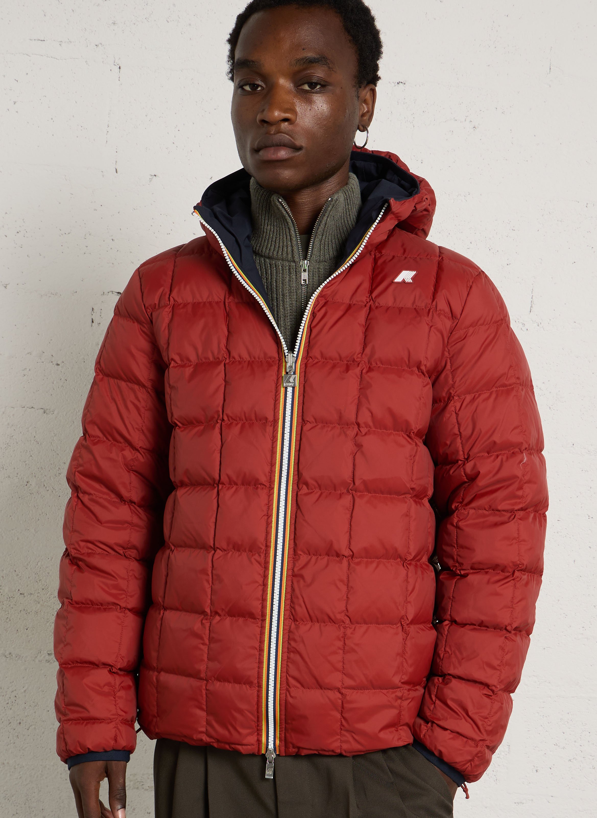 Daunenjacke mit Stehkragen K-WAY Blau