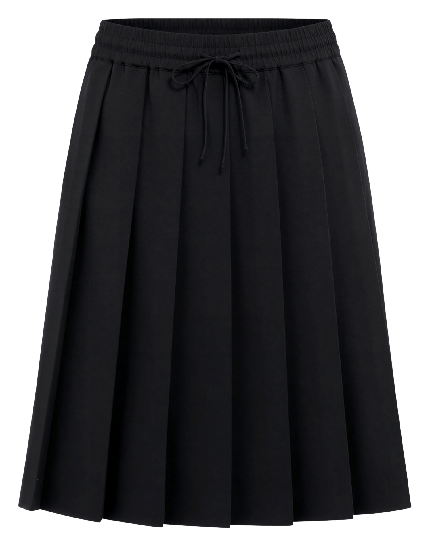 Geplooide midi-rok in effen kleur GERARD DAREL Zwart