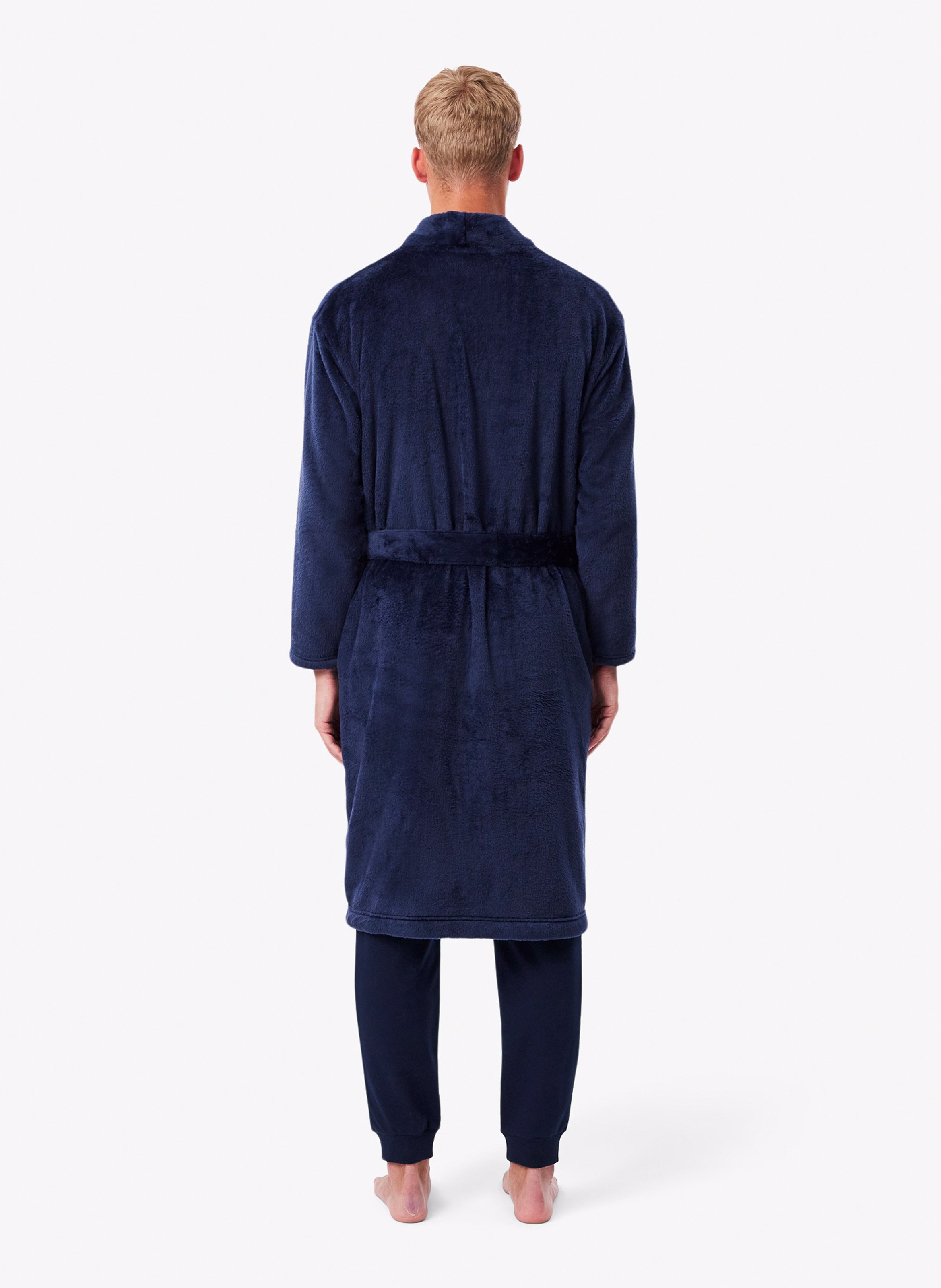 Kamerjas van fleecestof LACOSTE Blauw