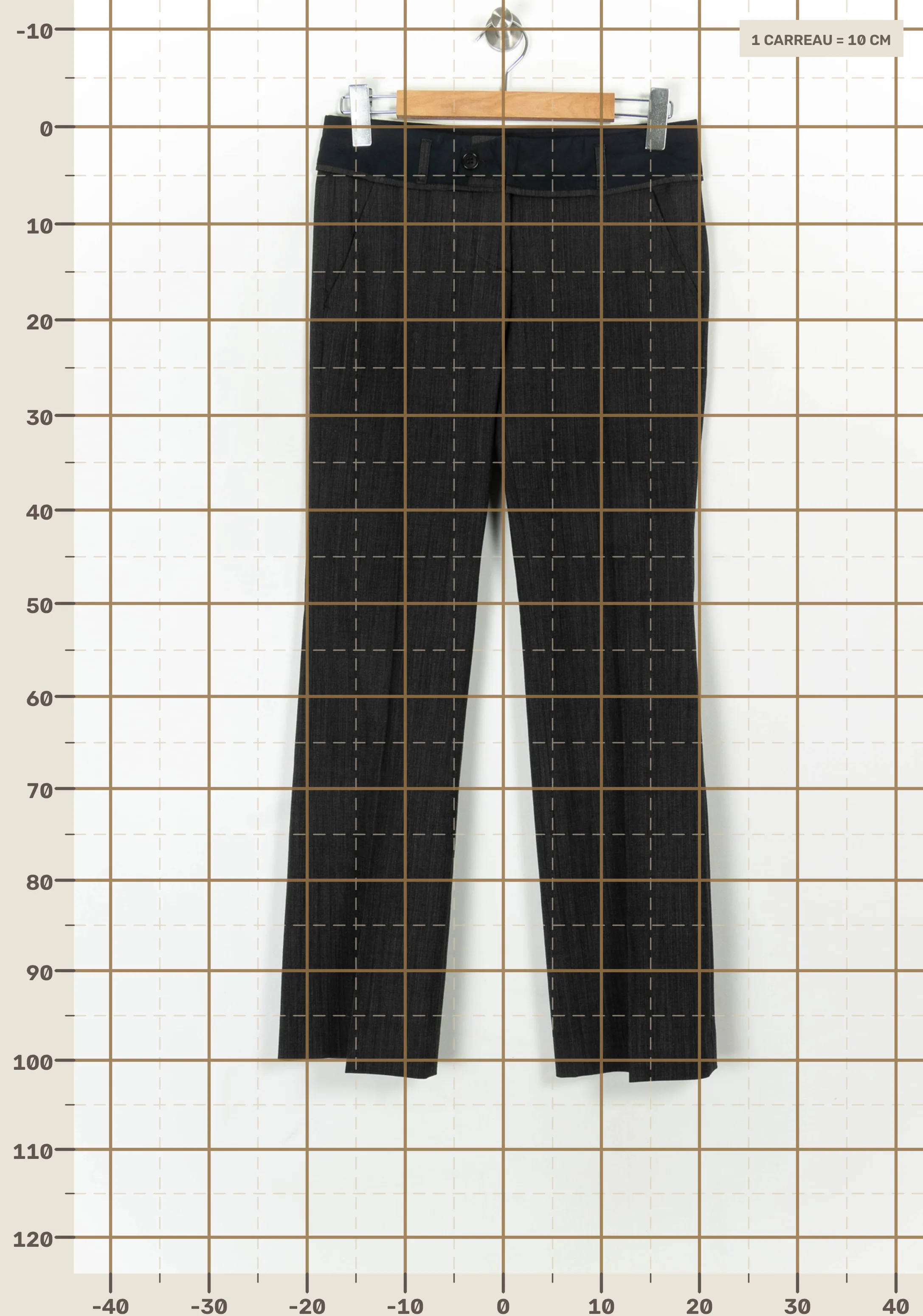 Pants COMPTOIR DES COTONNIERS - Seconde main Grey