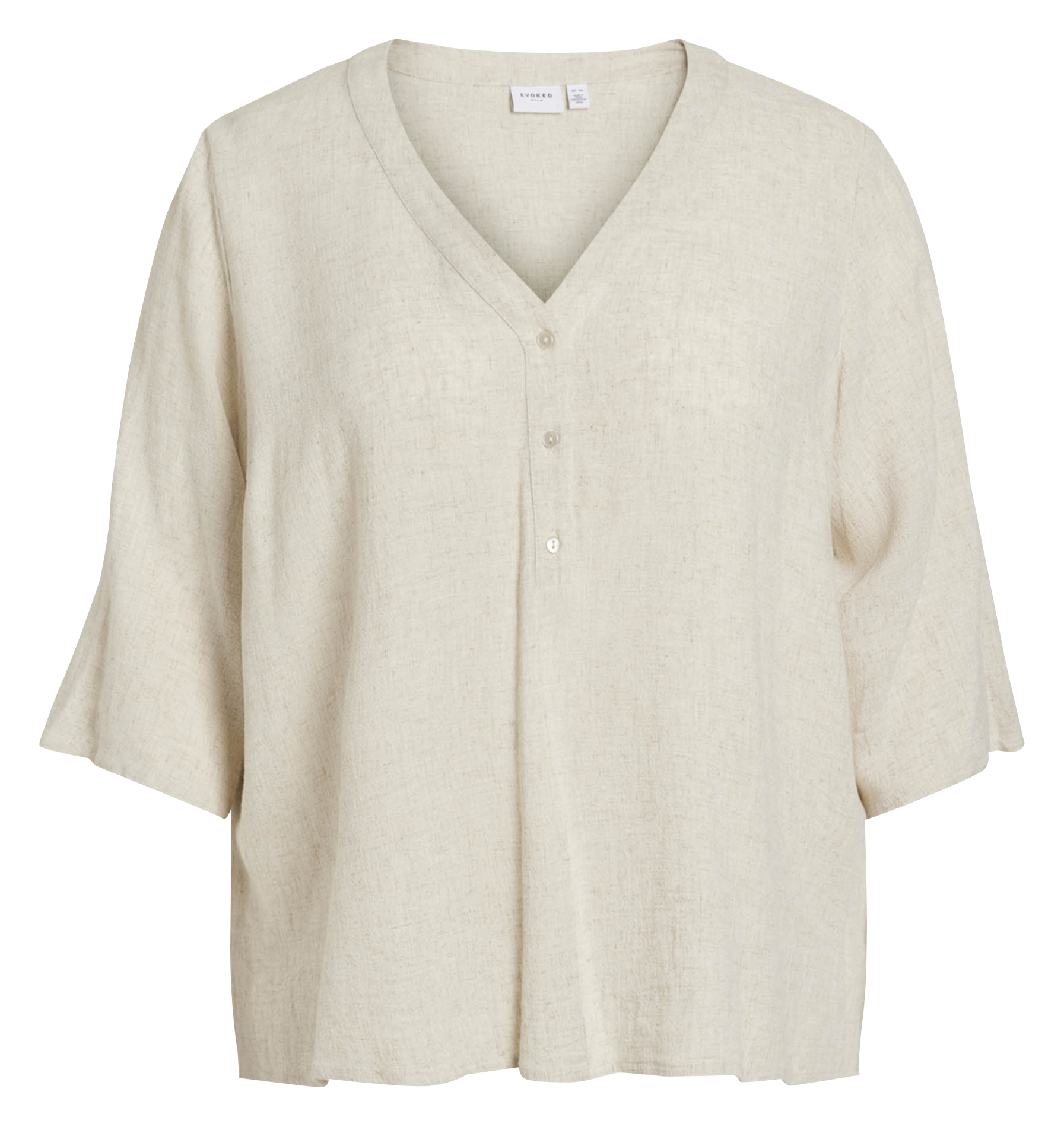 Top col V  EVOKED Beige