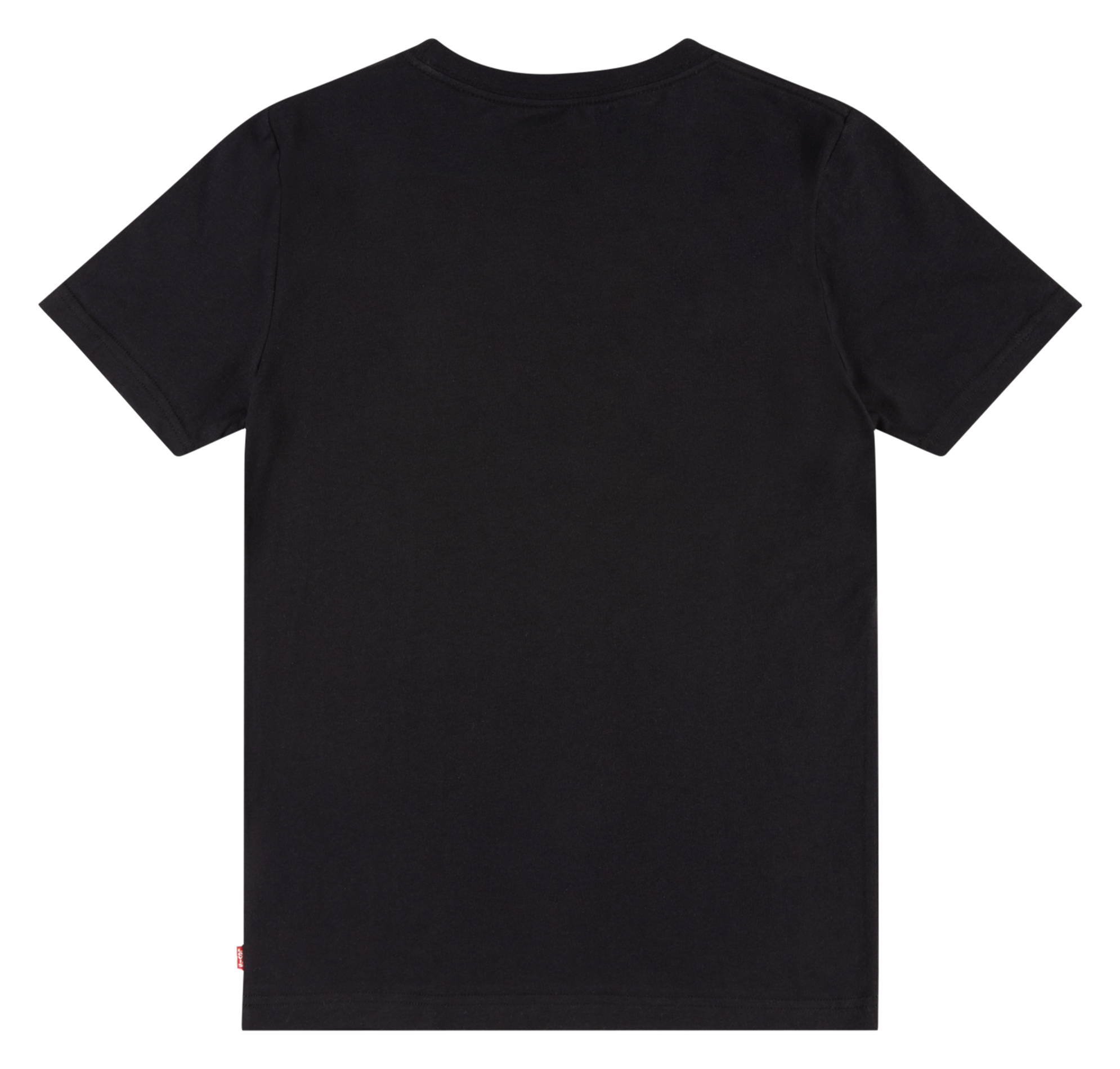 Tee-shirt droit col rond en coton mélangé LEVI'S KIDS Noir