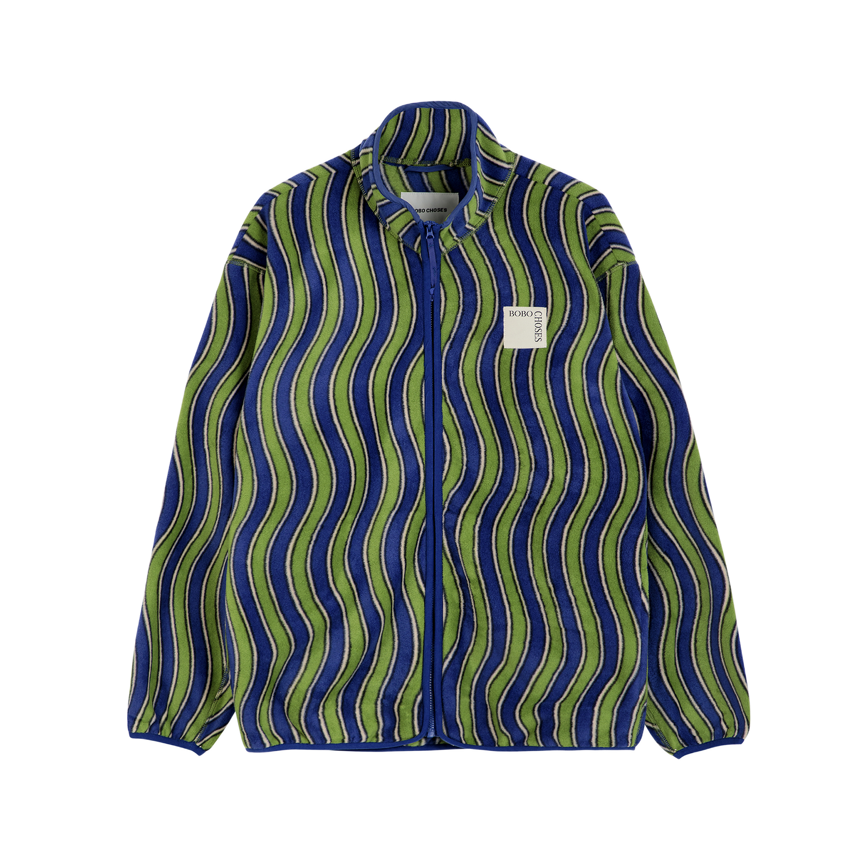 Jas met opstaande kraag en strepen BOBO CHOSES Veelkleurig