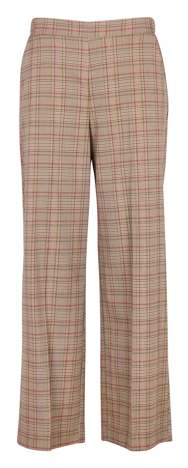 Printed wide trousers IMPERIAL Beige