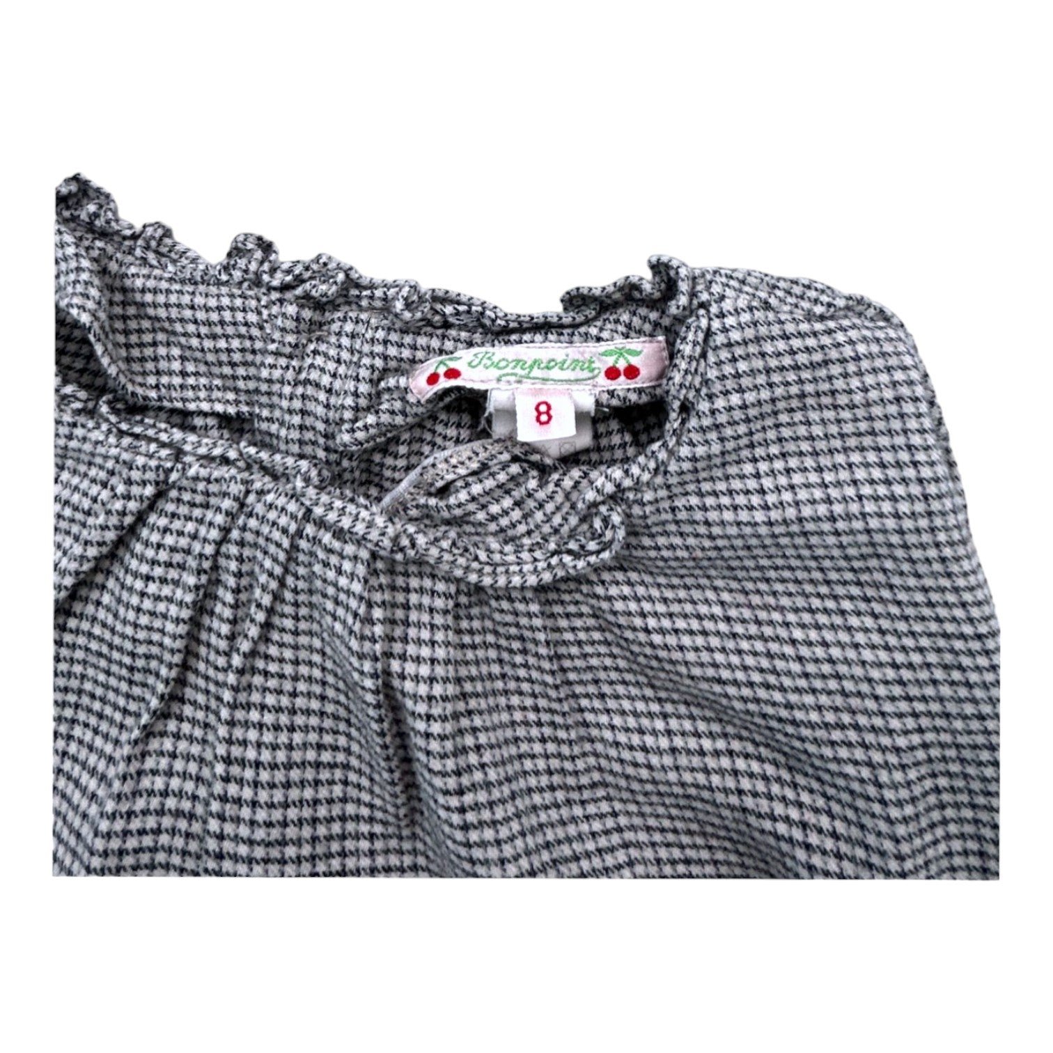 Grey Kids Shirt - 8 years BONPOINT - Seconde Main Grey