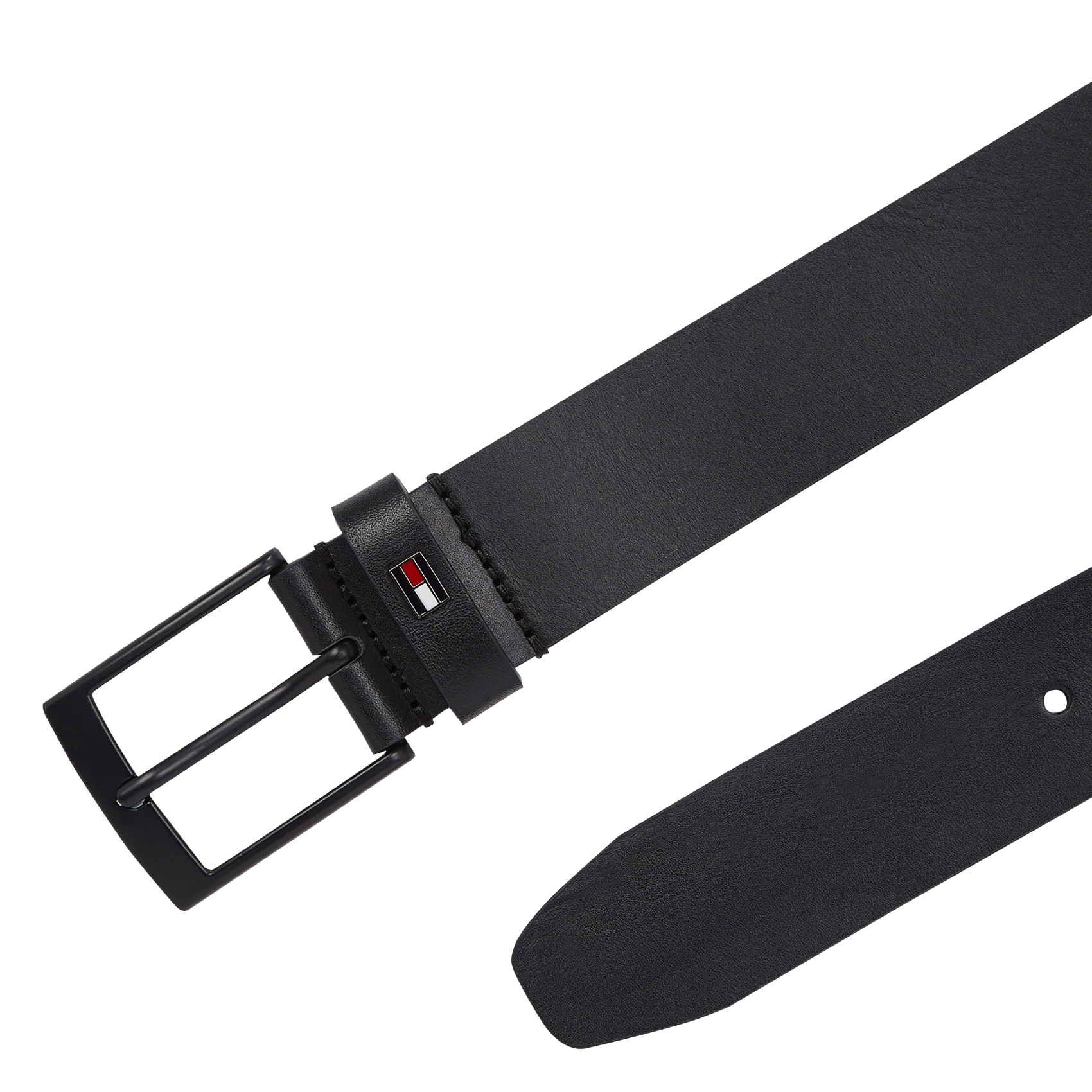 Leather belt Black