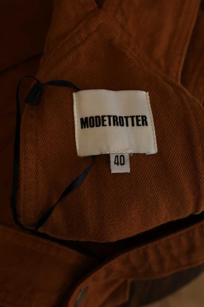 Combinaison en coton MODETROTTER - Seconde Main Marron
