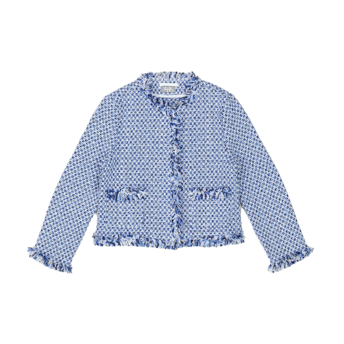 Blue Kids Cardigan - 8 years IL GUFO - Seconde main Blue
