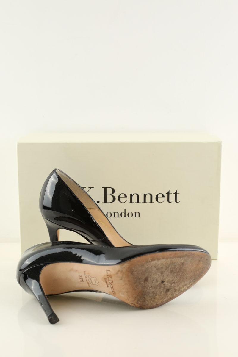 Patent leather heels LK BENNETT - Seconde Main Black