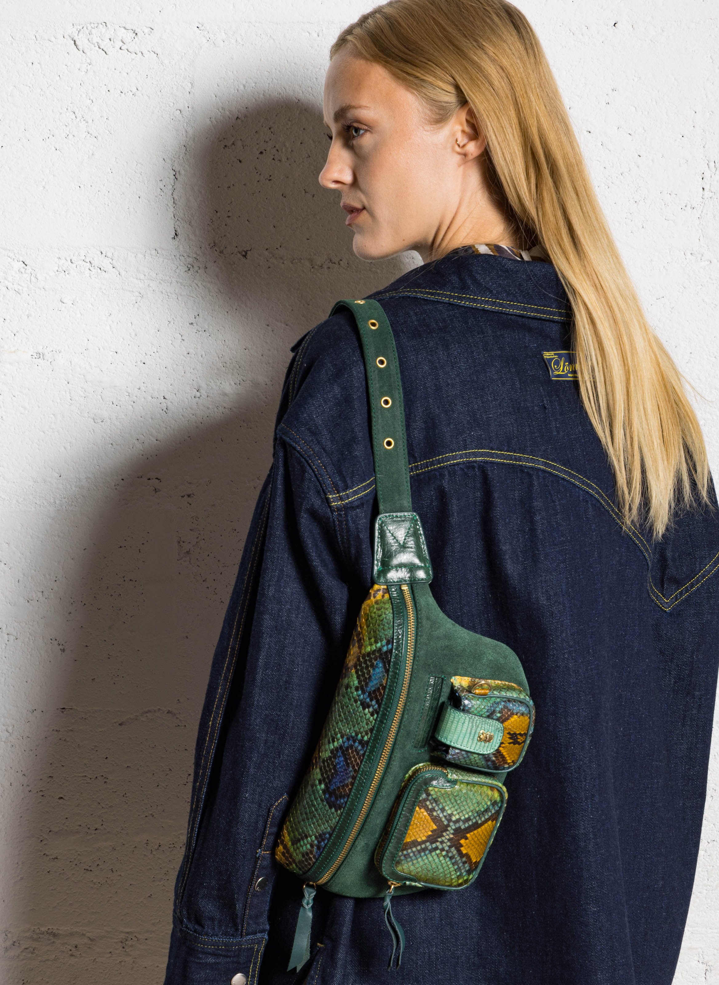 Sac banane bi-matière CLARIS VIROT Multicolore