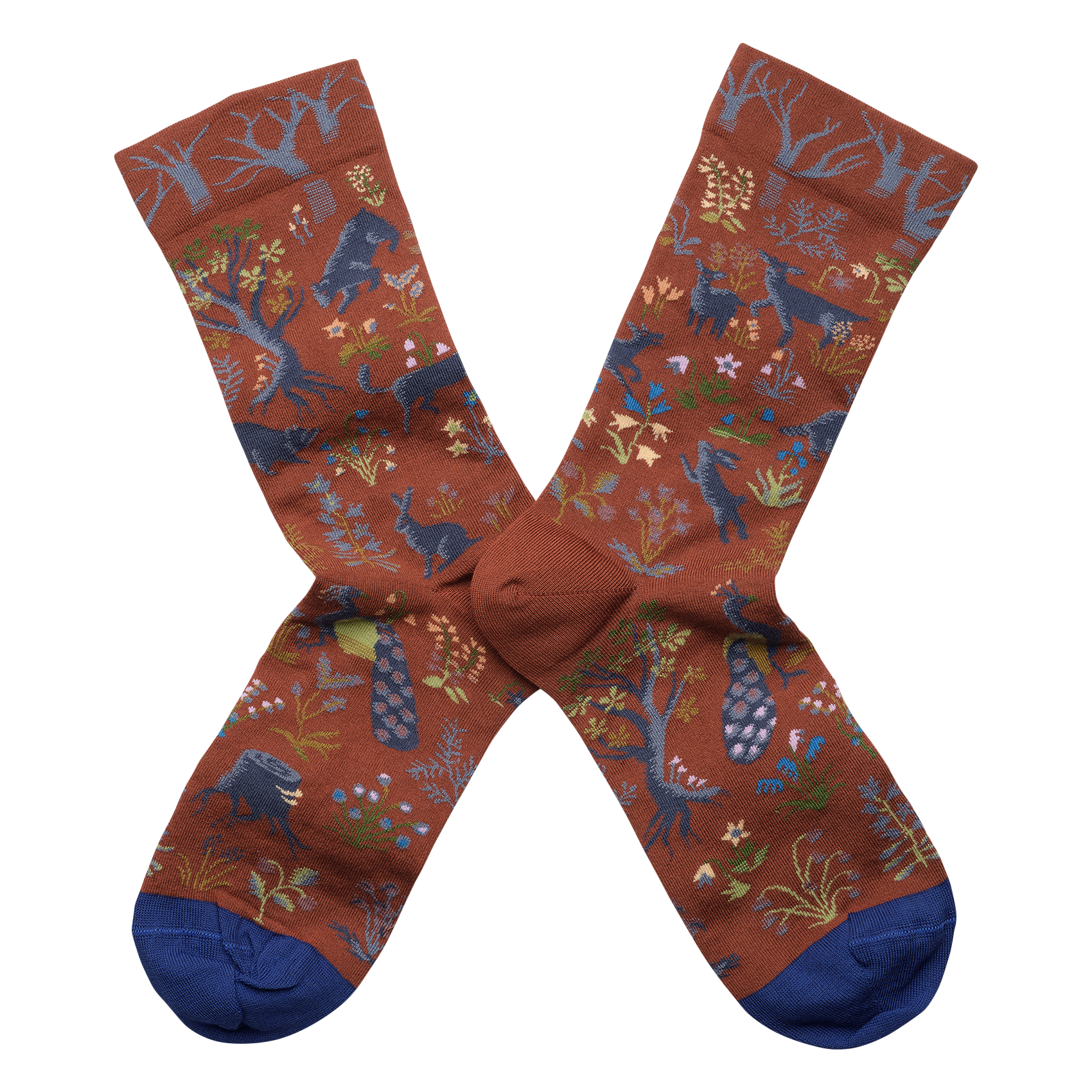 Chaussettes en coton mélangé imprimé BONNE MAISON Multicolore