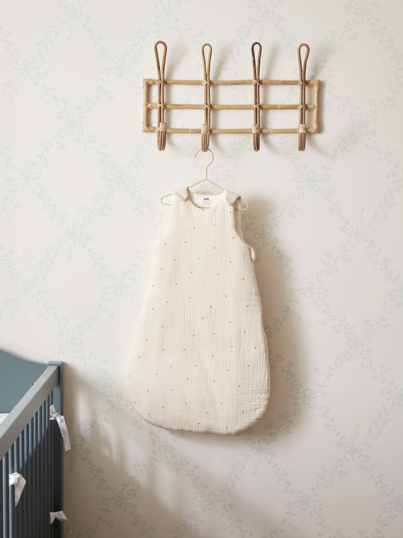 Organic cotton muslin sleeping bag "abby" - tog 4 CYRILLUS