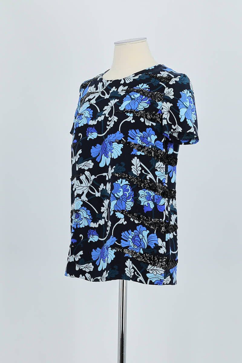 T-shirt Manoush - Seconde Main Blue