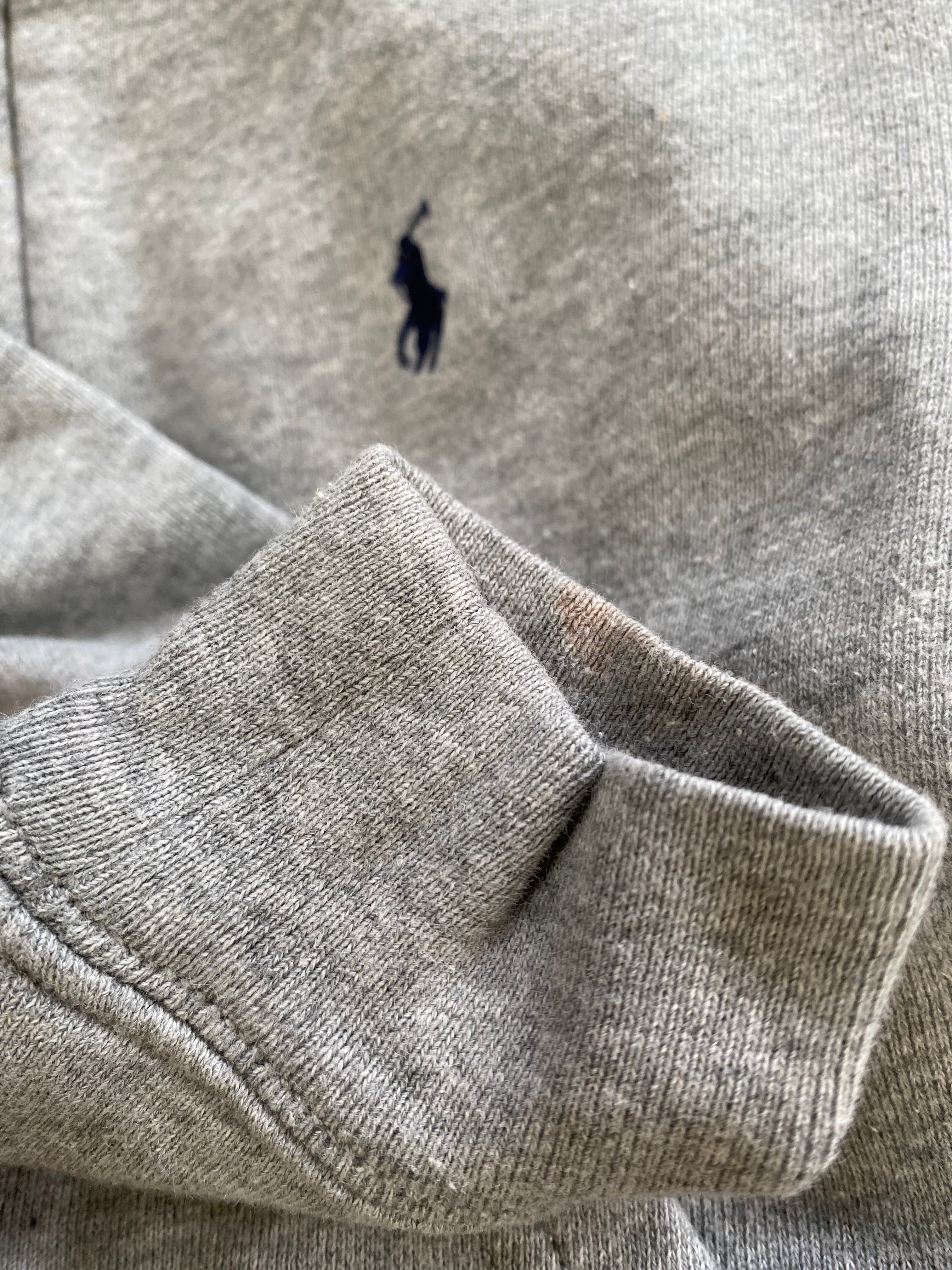 Gray baby sweatshirt - 24 months POLO RALPH LAUREN - Seconde Main Grey