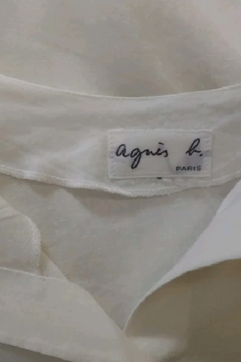 Shirt AGNES B. - Seconde Main White