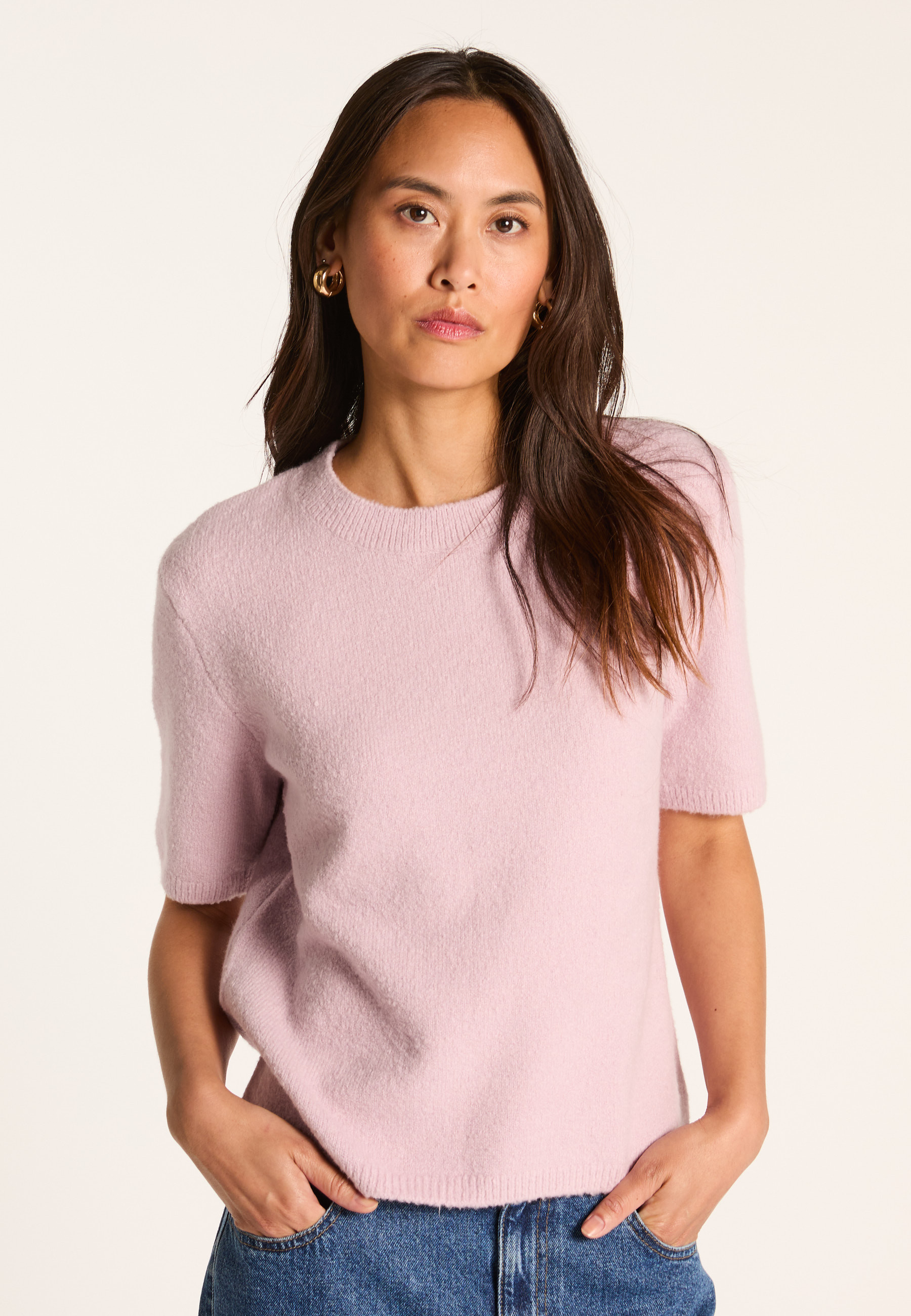 Cotton T-shirt MAISON MONTAGUT Purple