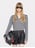 Tee-shirt droit col tunisien en coton ZADIG&VOLTAIRE