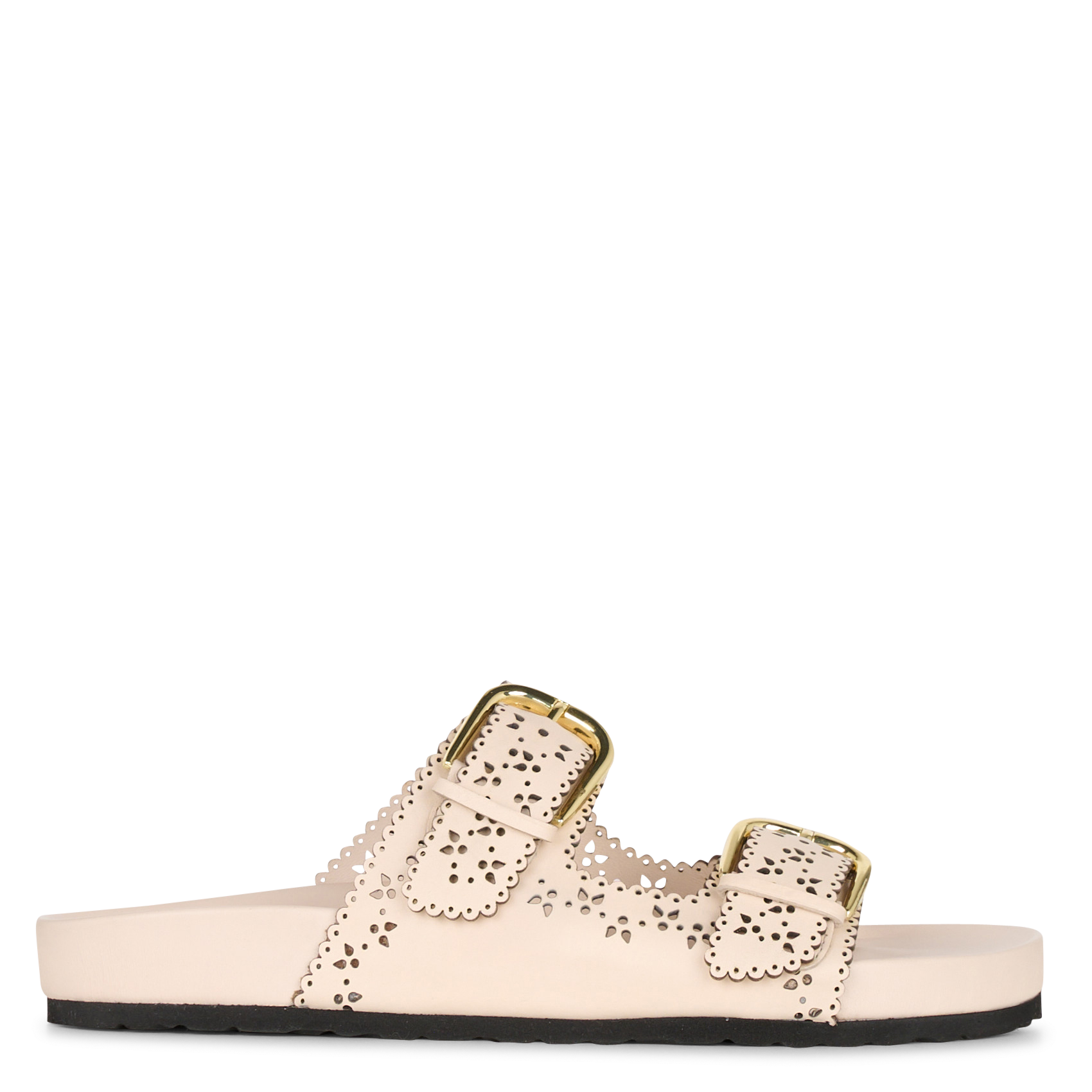 Leren sandalen PETITE MENDIGOTE Beige