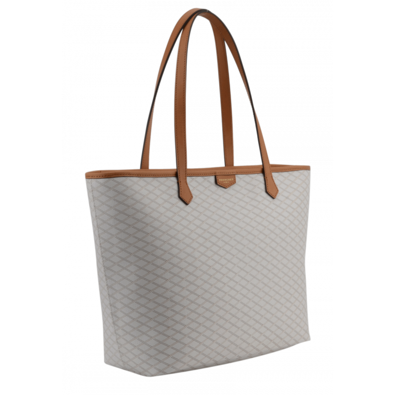 Leather bag POURCHET White