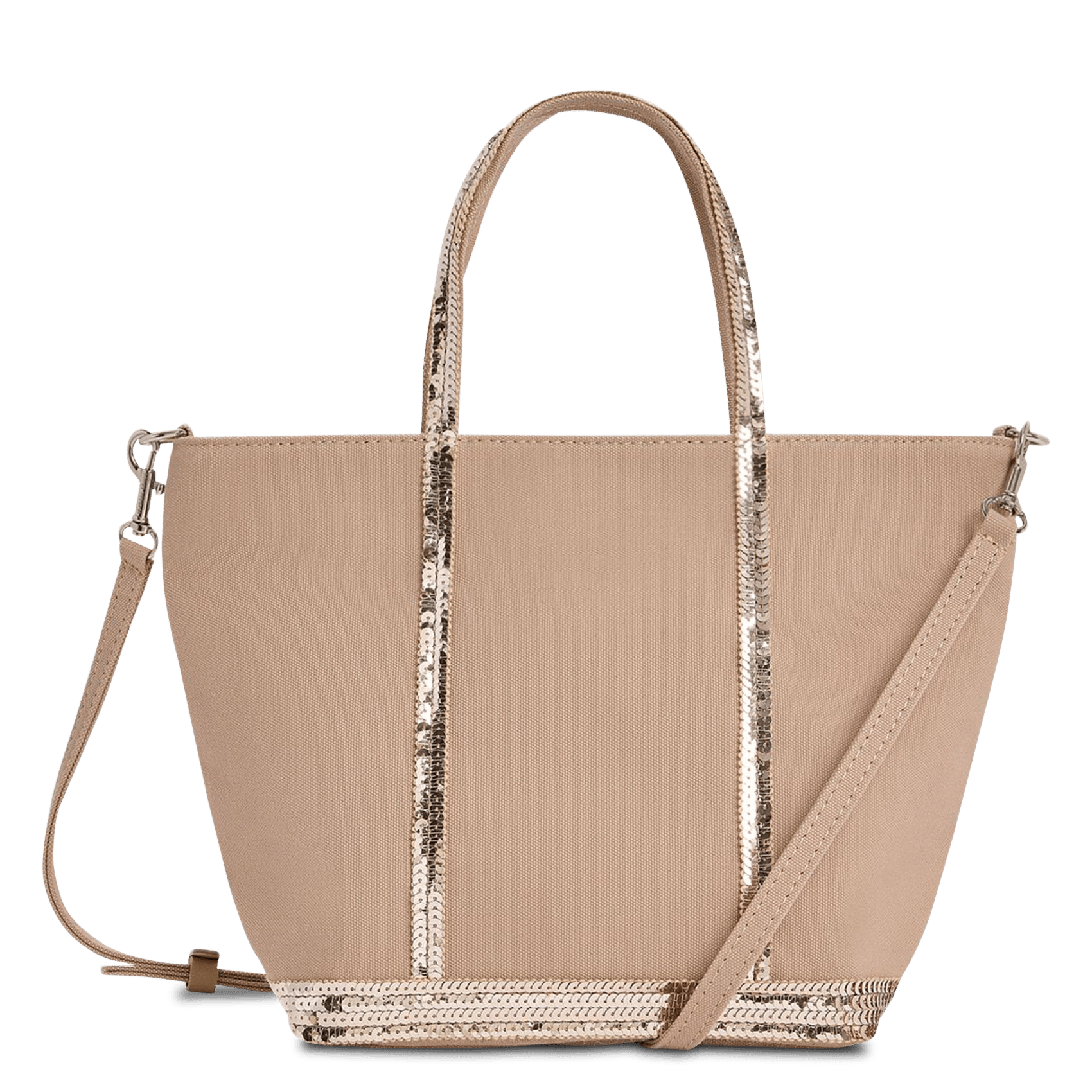 Mini-Shopper aus Baumwolle mit Pailletten VANESSA BRUNO