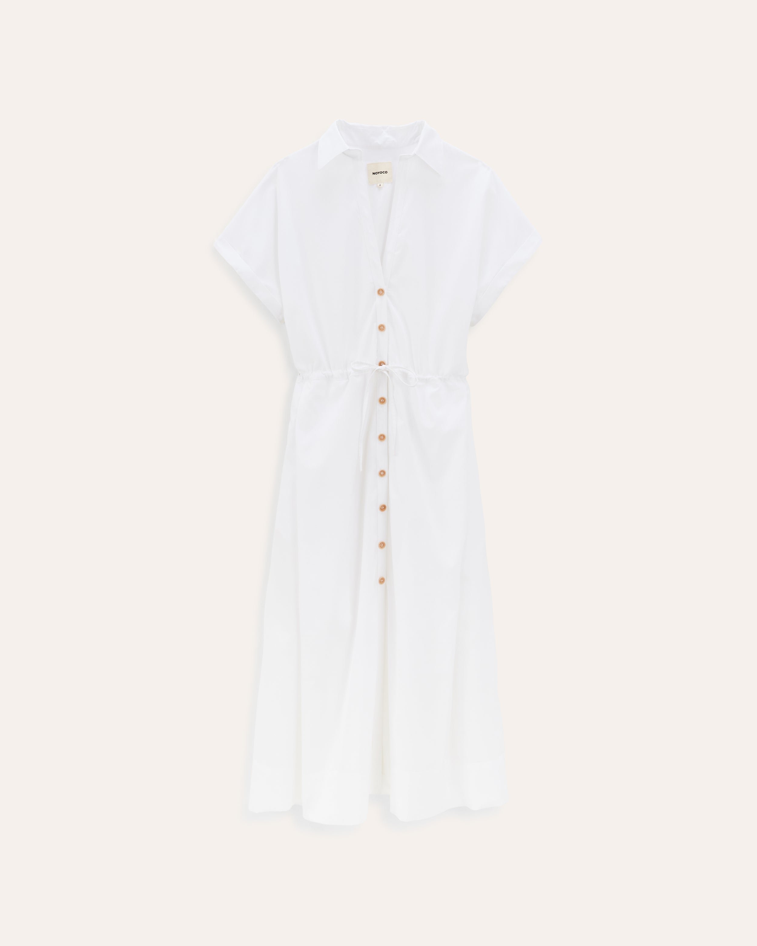 Shirt dress Noyoco White
