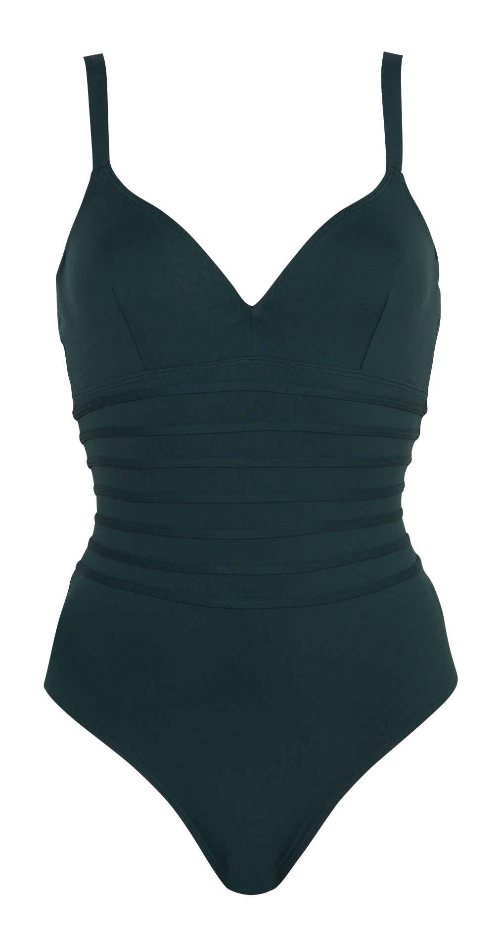 Brando one-piece swimsuit DNUD Green