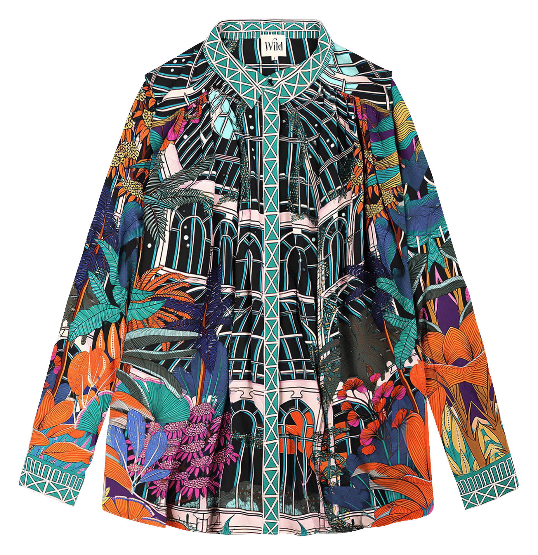 Chemise col classique  WILD Noir