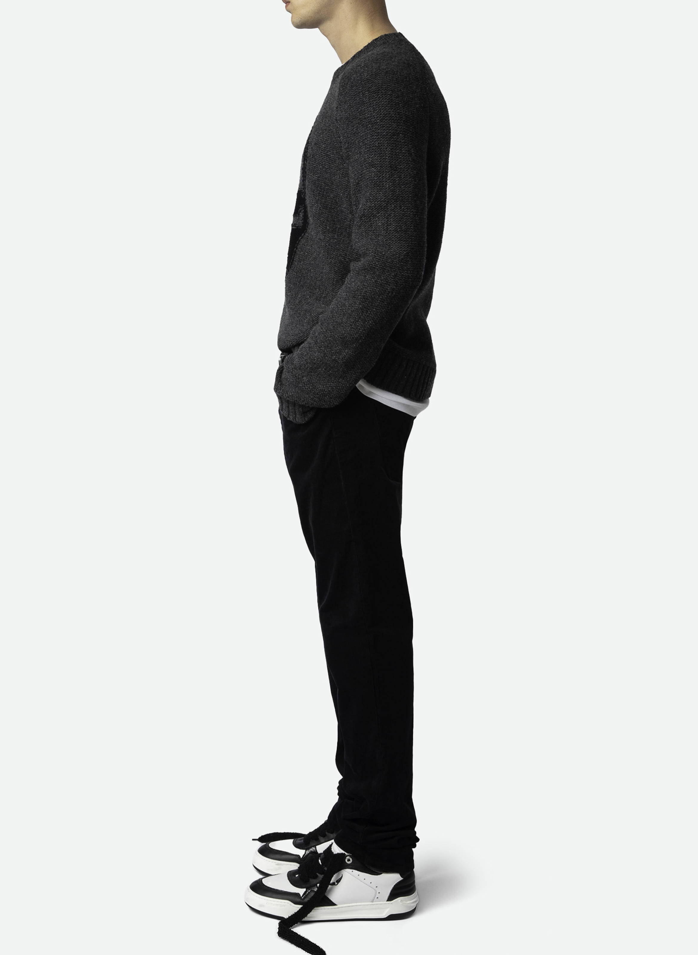 Slim-fit stretch cotton jeans ZADIG&VOLTAIRE Black