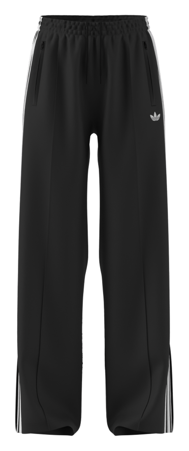 Gerade High-Waist-Jogginghose uni ADIDAS Schwarz