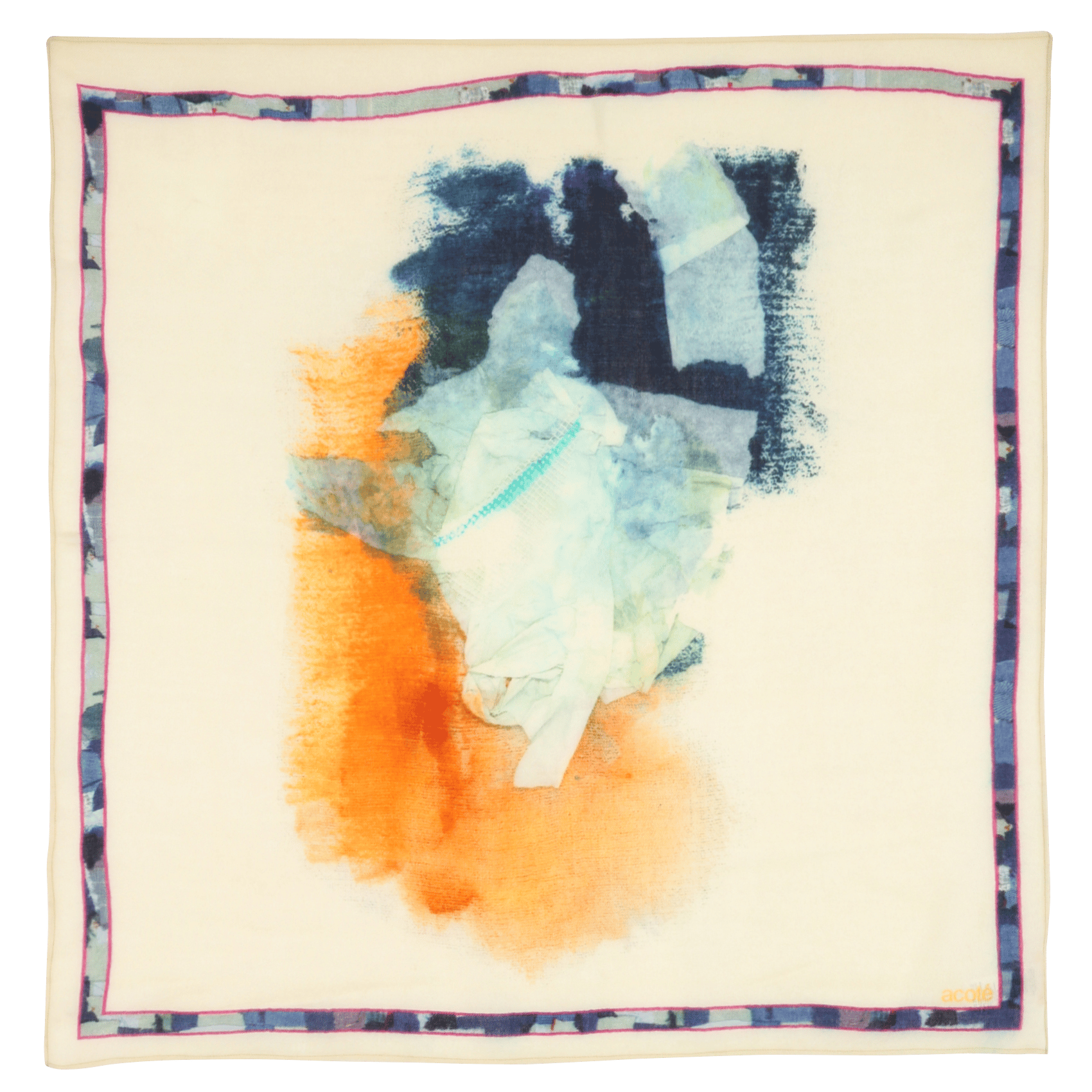 Wollen foulard met print COTELAC ACOTE Veelkleurig