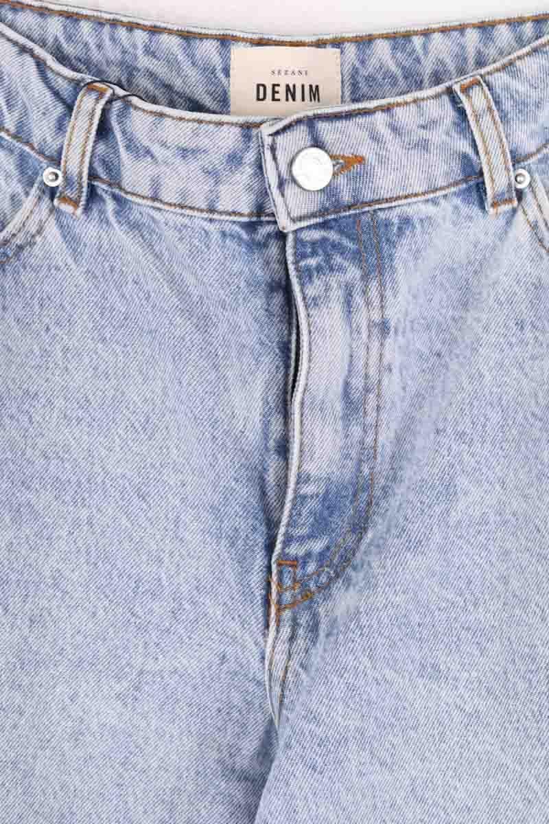 Wide-leg jeans SEZANE - Seconde main Blue