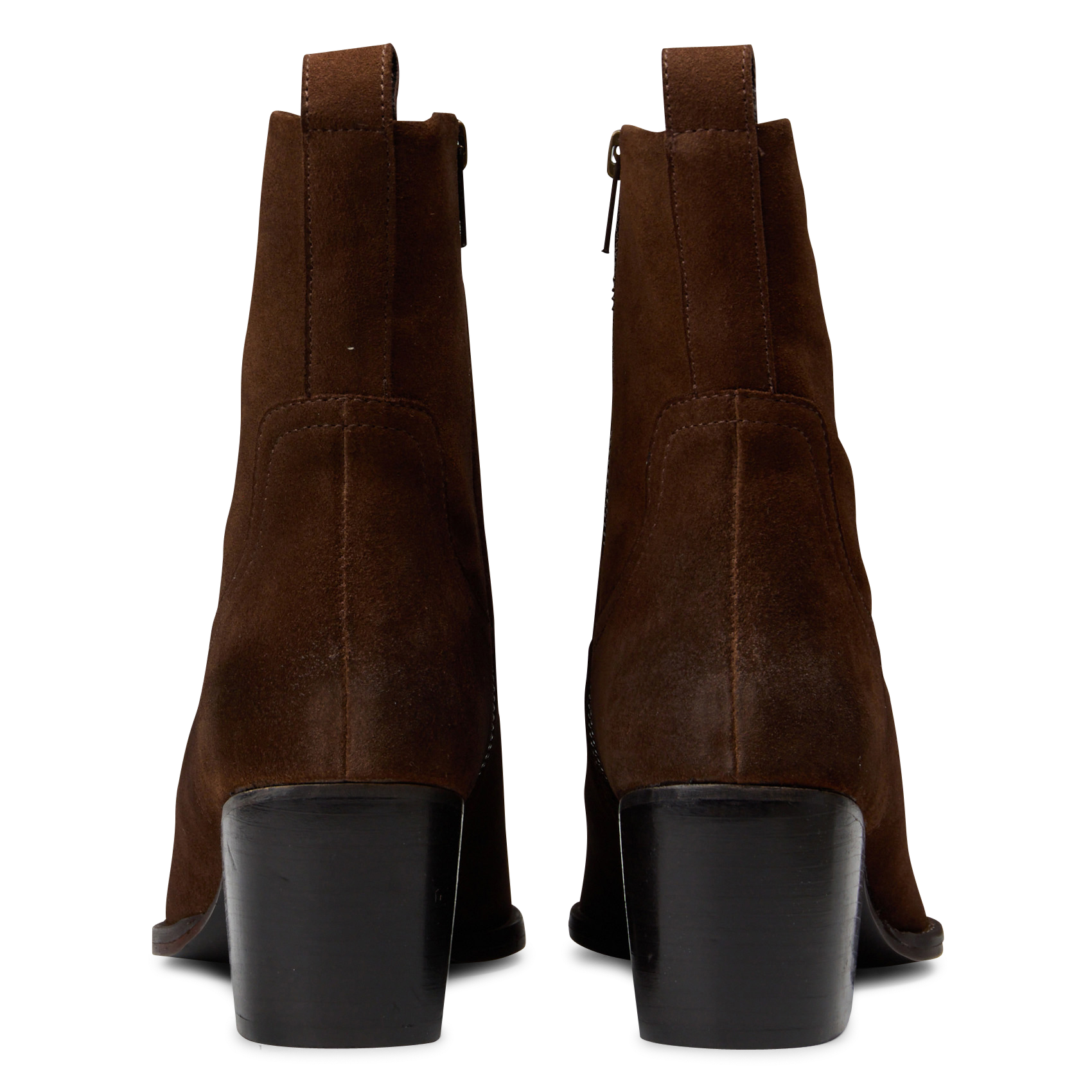 Leather mid-calf boots MKT Brown