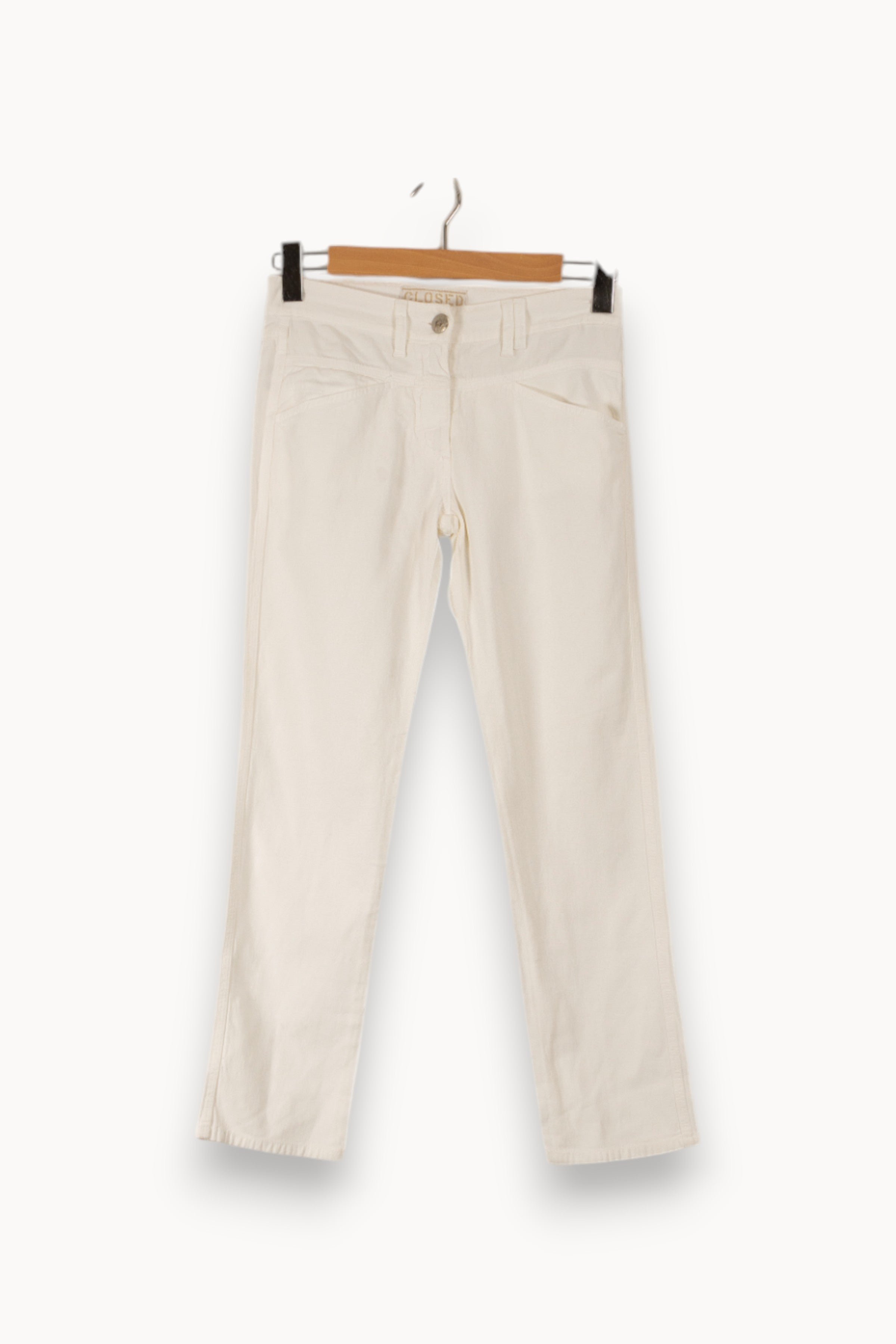 Pants CLOSED - Seconde Main White