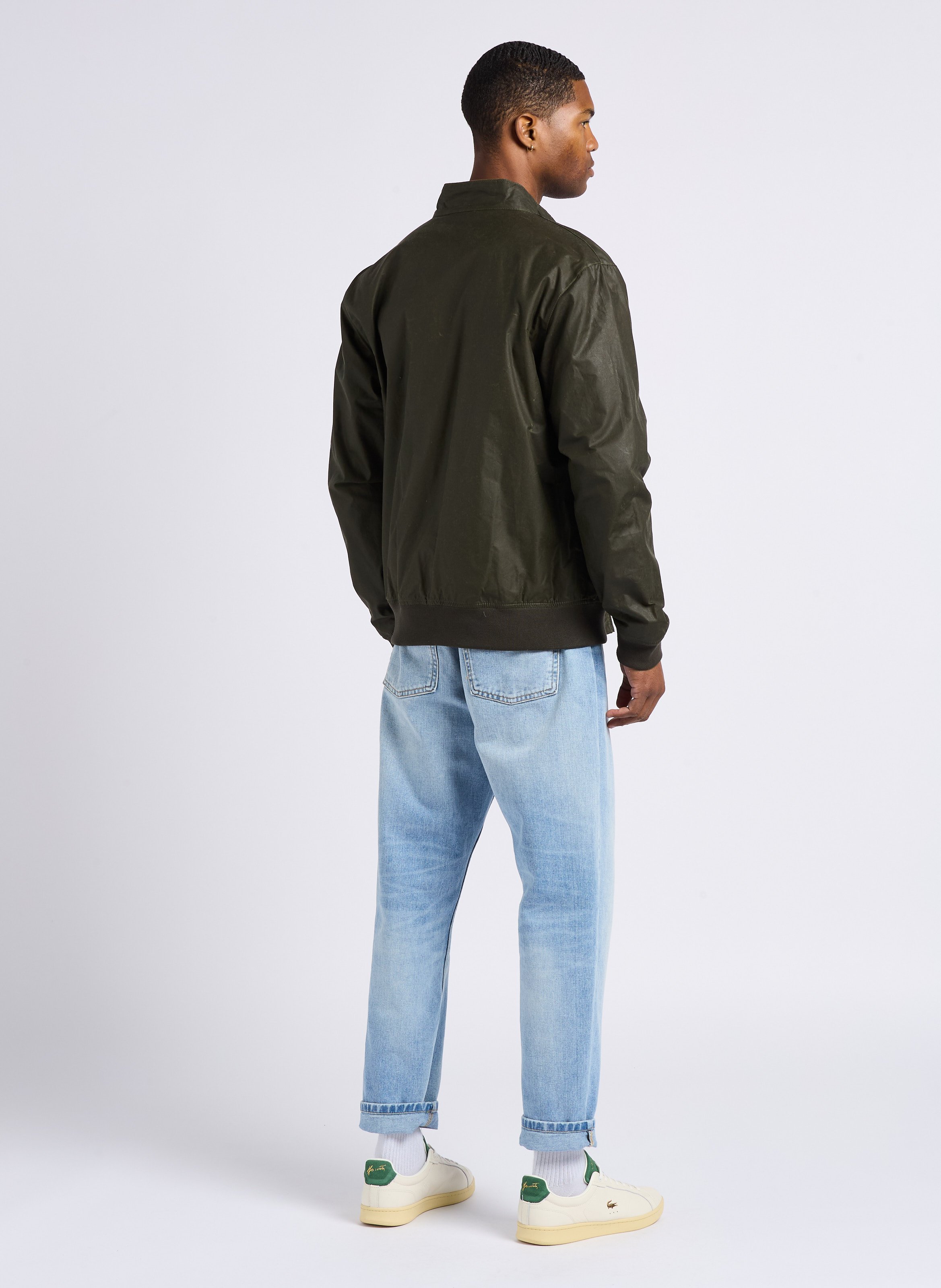 Staright embroidered round-neck cotton T-shirt CHEVIGNON White