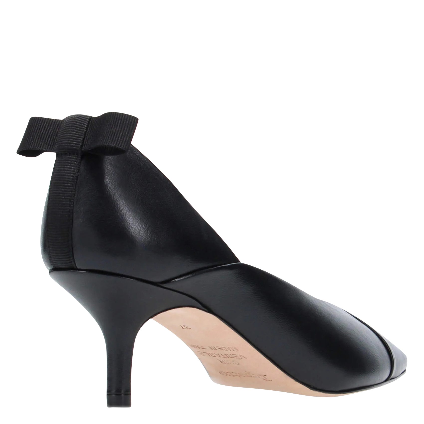 Hoge sandalen van leer REPETTO Zwart